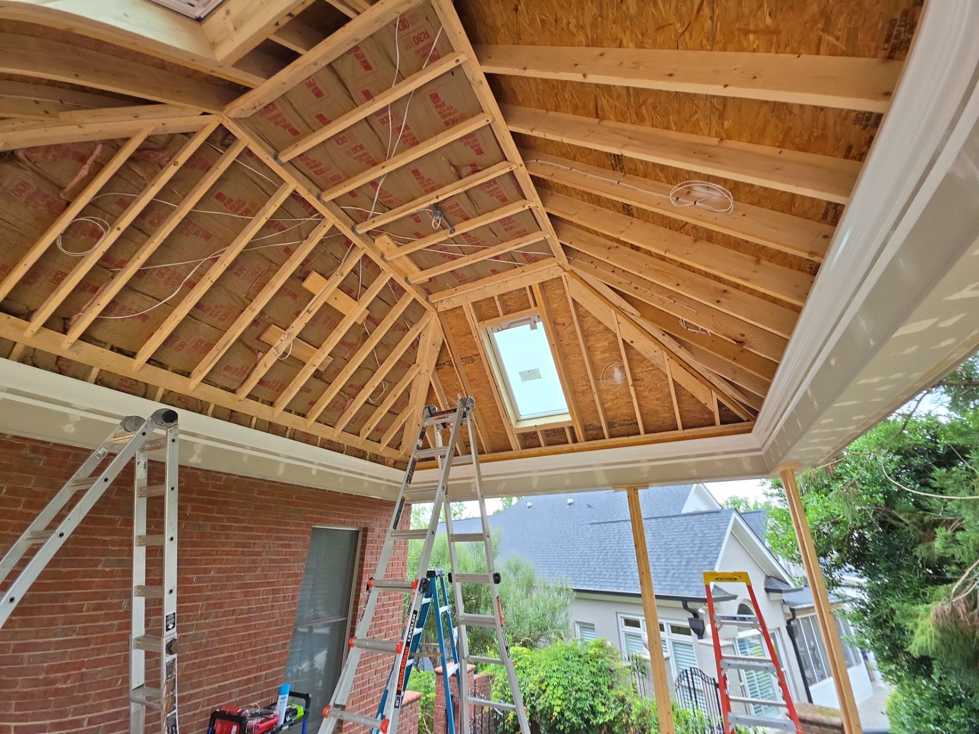 TimberTech Aluminum Deck Installation in Greer by Odio Custom Builders