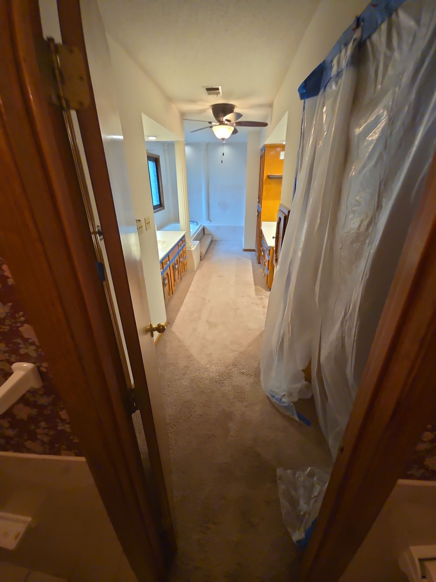 Full bathroom remodel, all new except vanities by The Shower Company