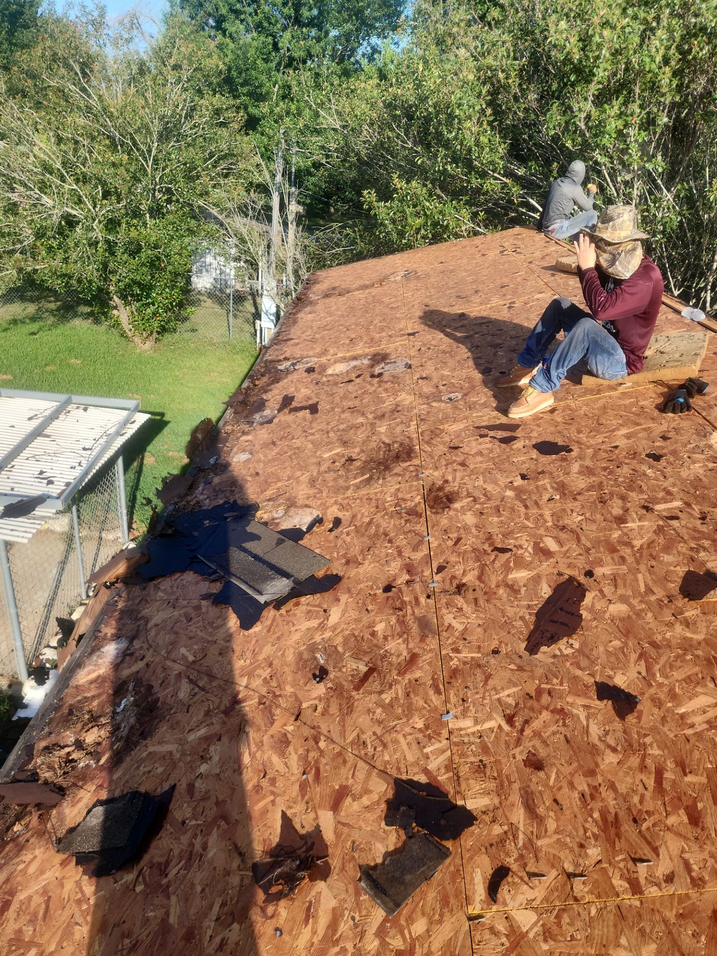 Residential Roofing Installation using Owen's Corning Duration (Lifetime) Shingles by Roof Repair Company