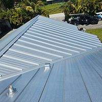 24ga 1.5" Mechanical Seam Mill Finish by Total Roofing System The Metal Roof Experts