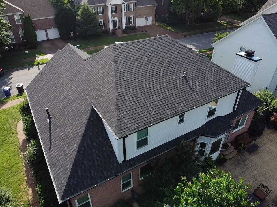 Roof & Gutter Replacement - GAF Harvest Blends  by Shinglesmiths Roofing