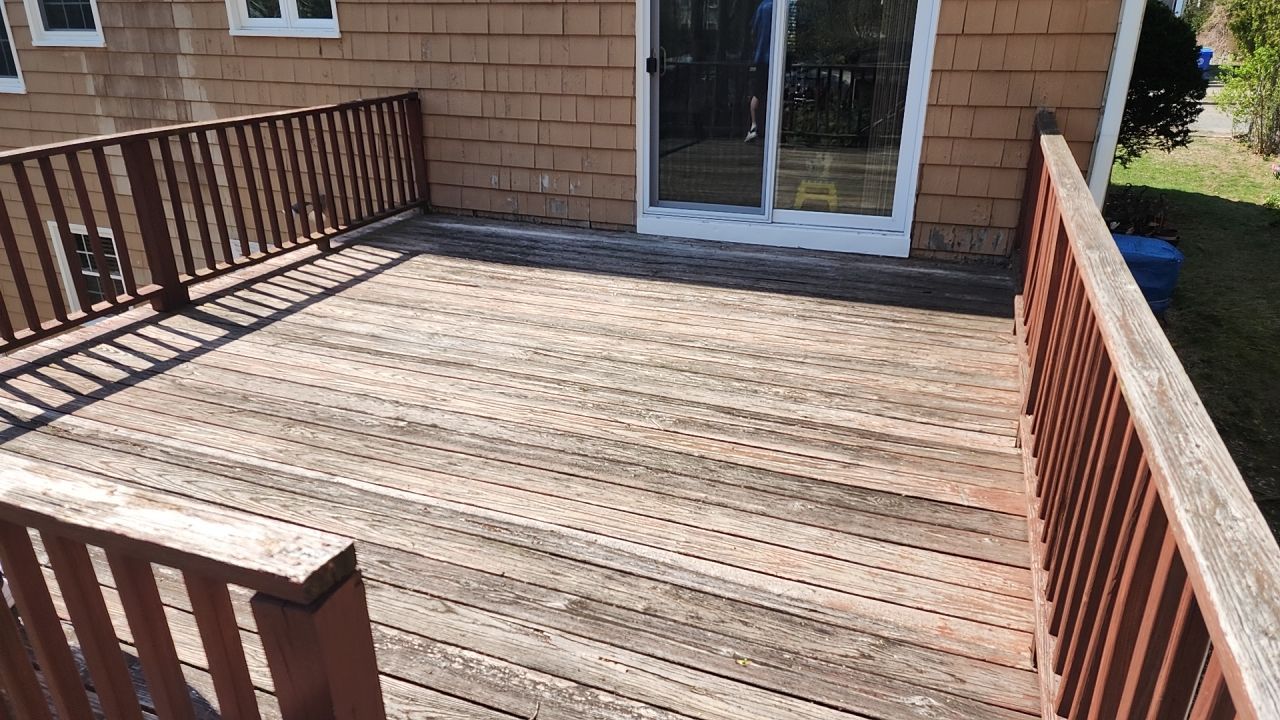 Deck and siding in newton, MA by UBrothers Construction