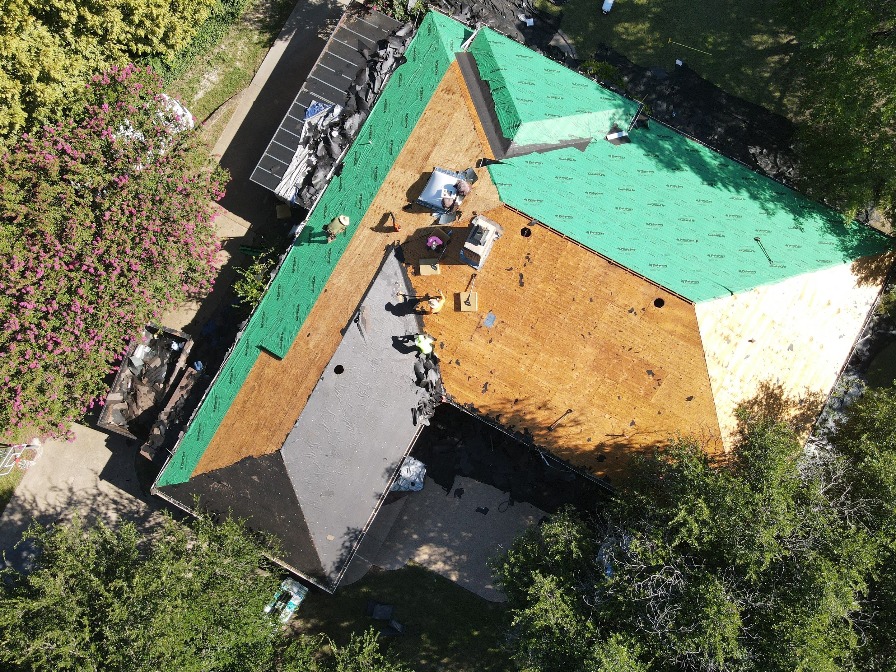 Storm Restoration - Roof and Gutters by Berry Good Roofing 