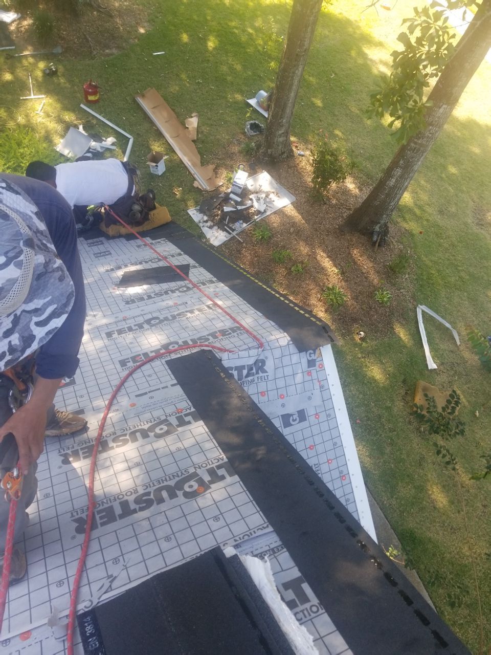 Residential Roofing Installation using Roof Replacement by American Roofing & Construction LLC