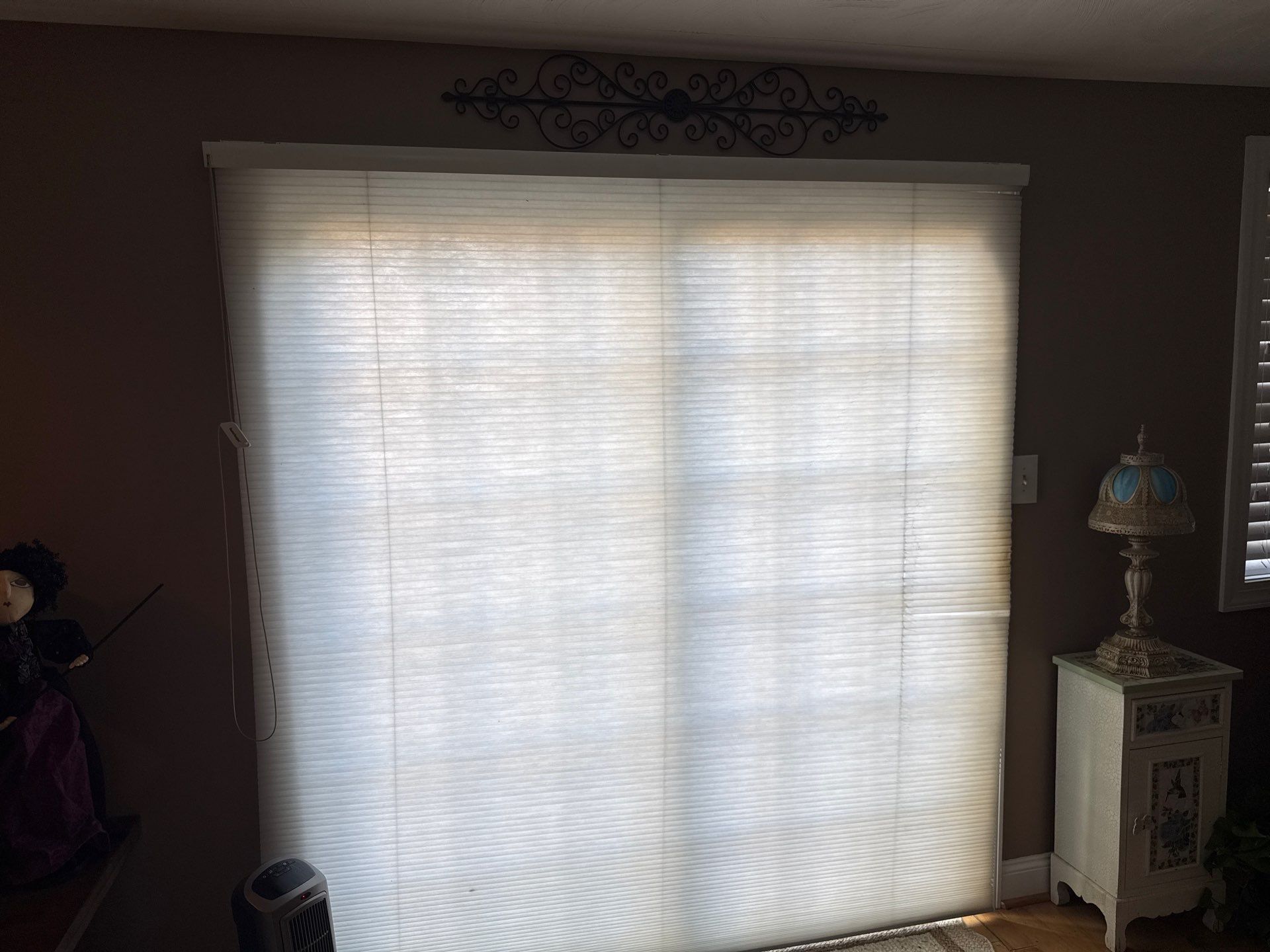 Roller Shade Installation - Severna Park by Southern Maryland Custom Blinds