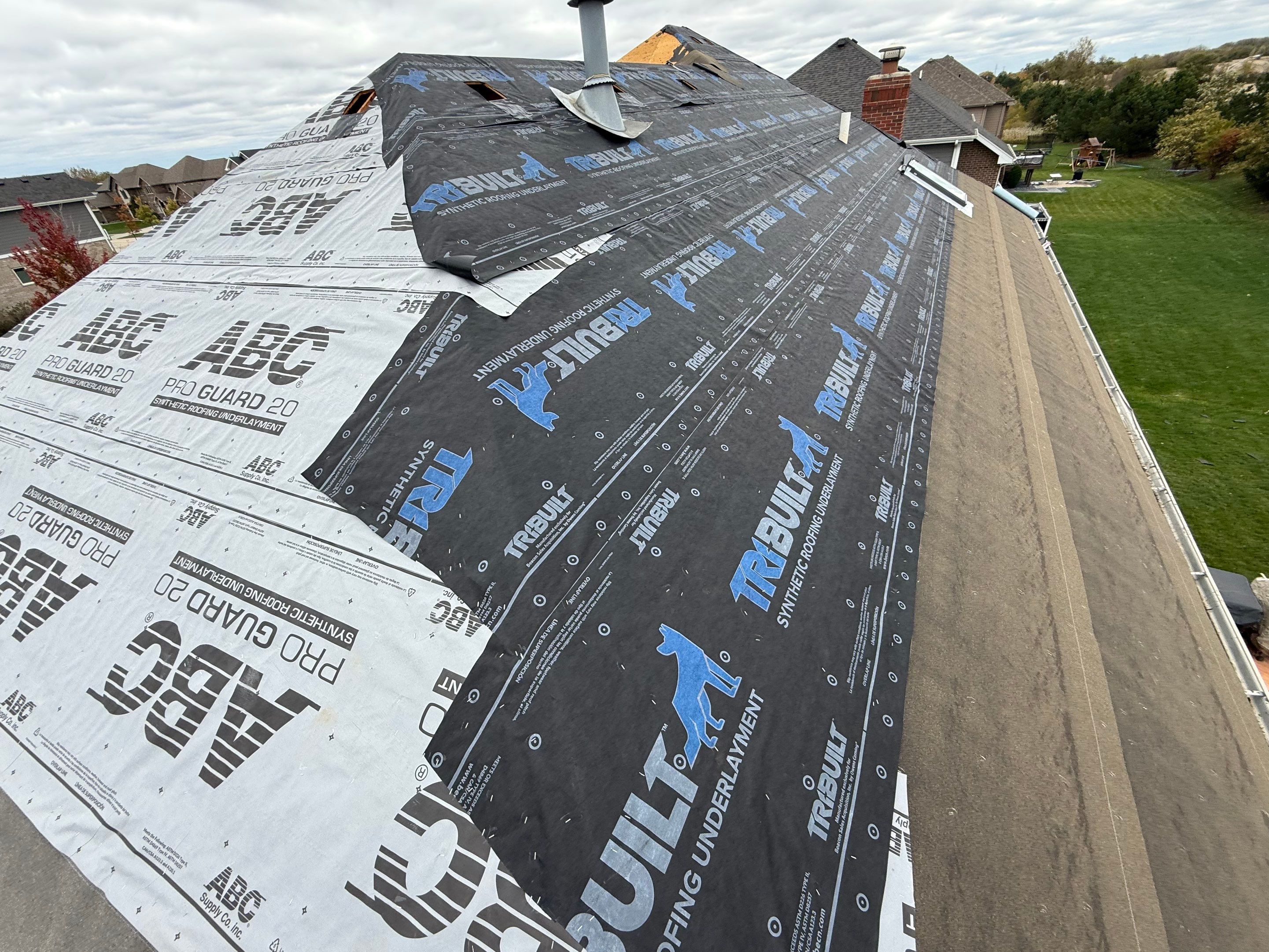 GAF Cedar Falls Roof and Velux windows by Optimal Home Improvement 