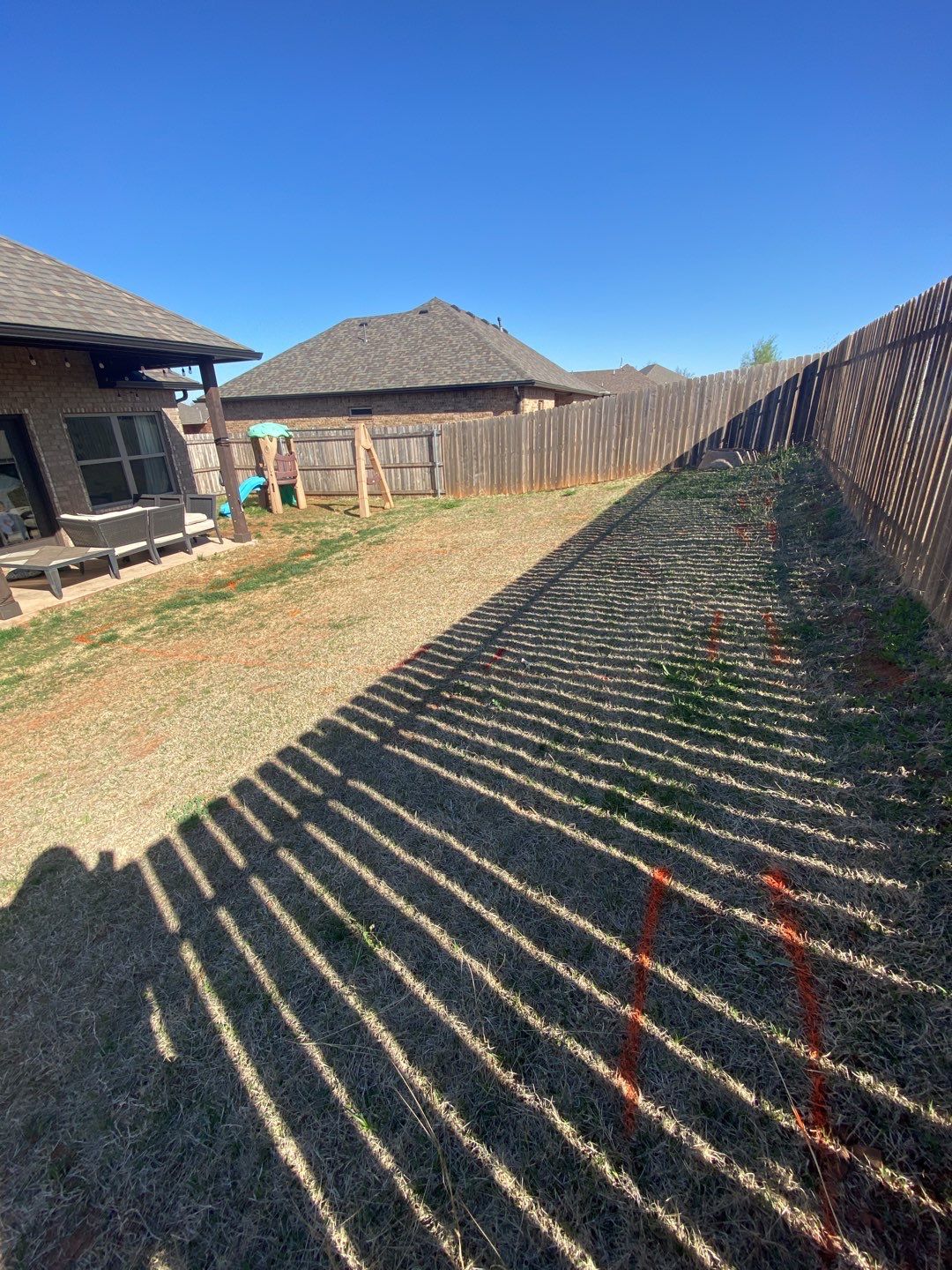 Retaining wall / Playground by Clays Services Inc