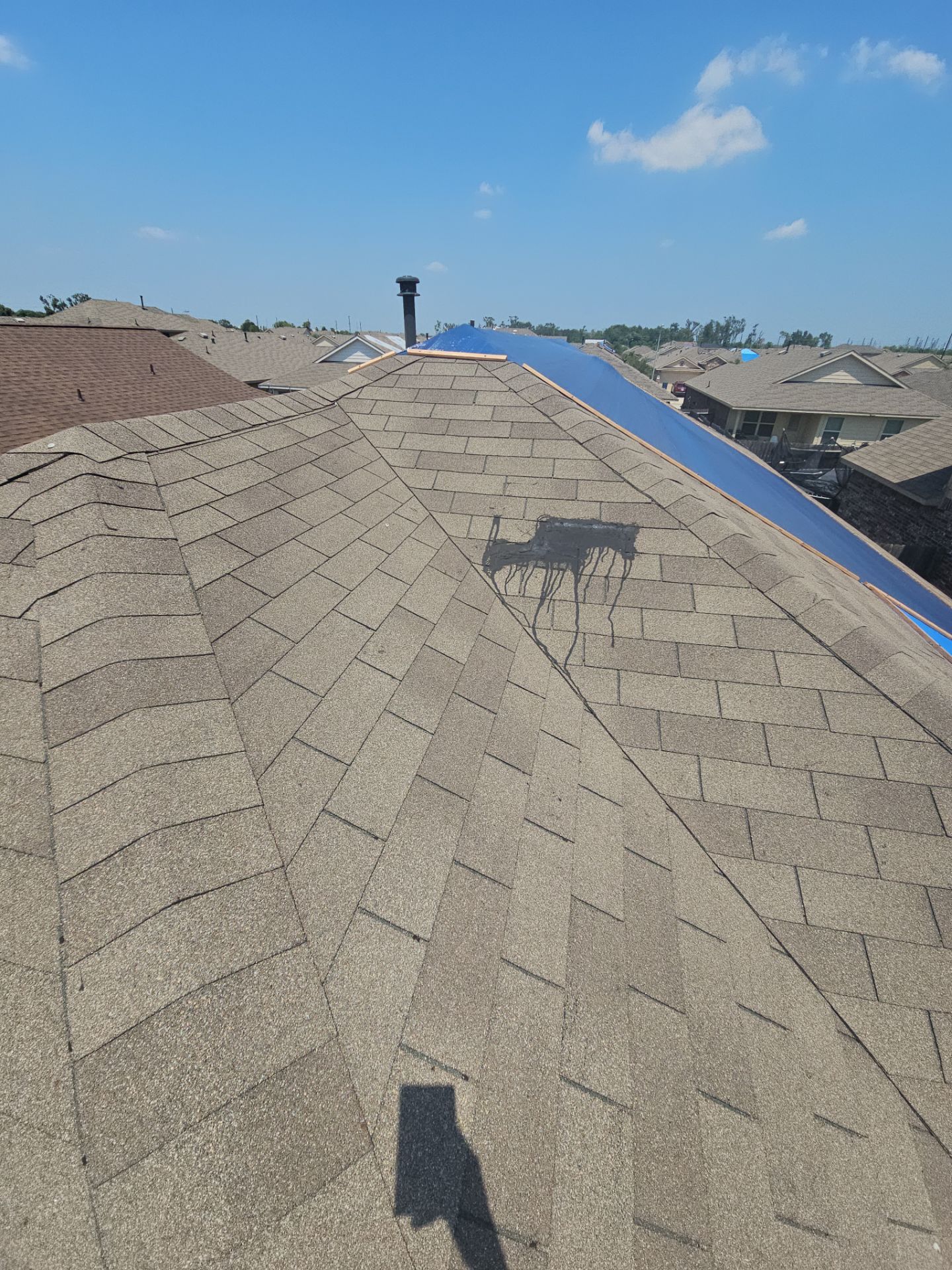 Residential Roofing Repair using Owen's Corning Duration (Lifetime) Shingles by Roof Repair Services LLC