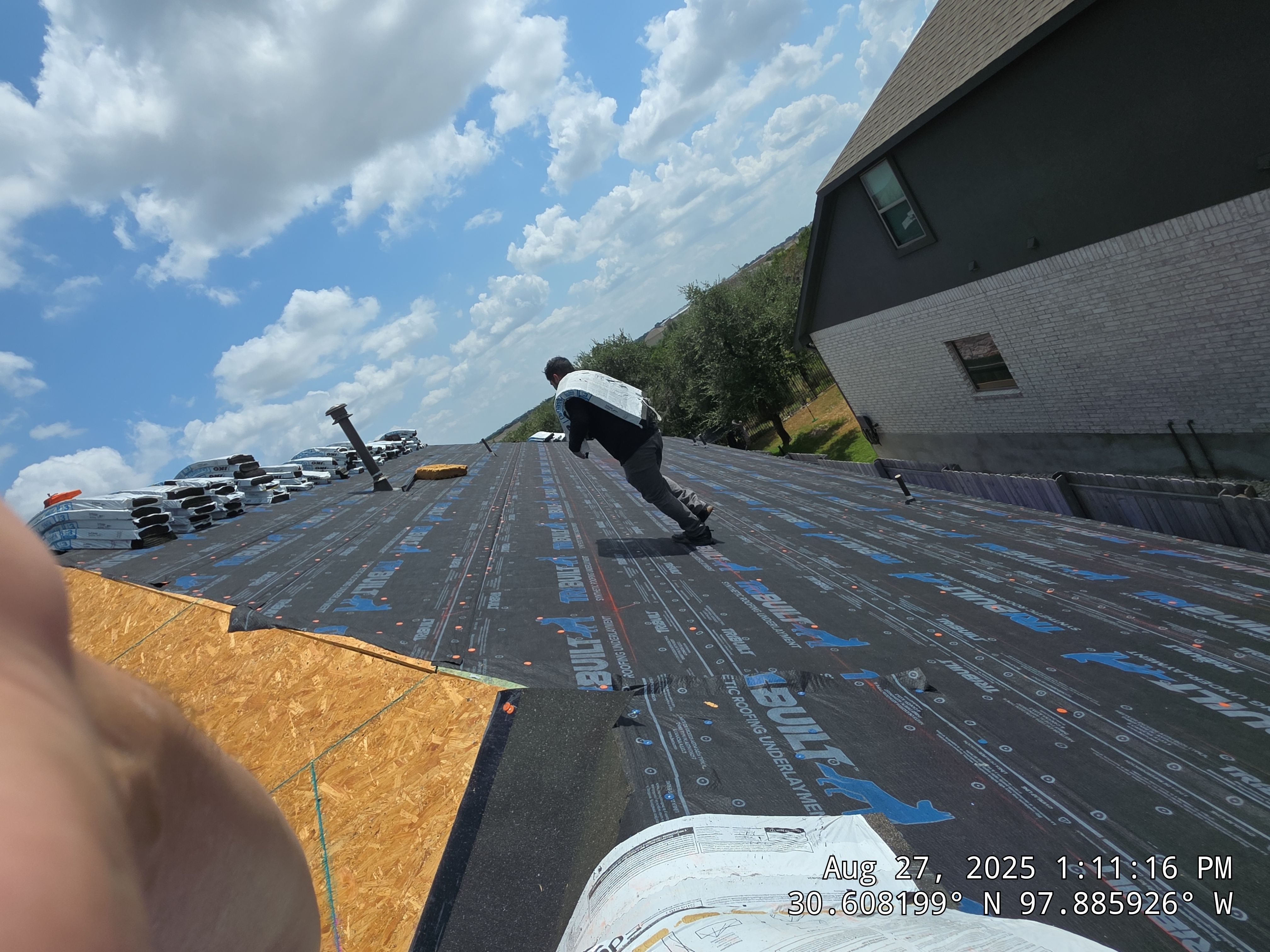 Residential Roof Replacement, along with Gutters And Windows Restoration  by Caliber Restoration LLC