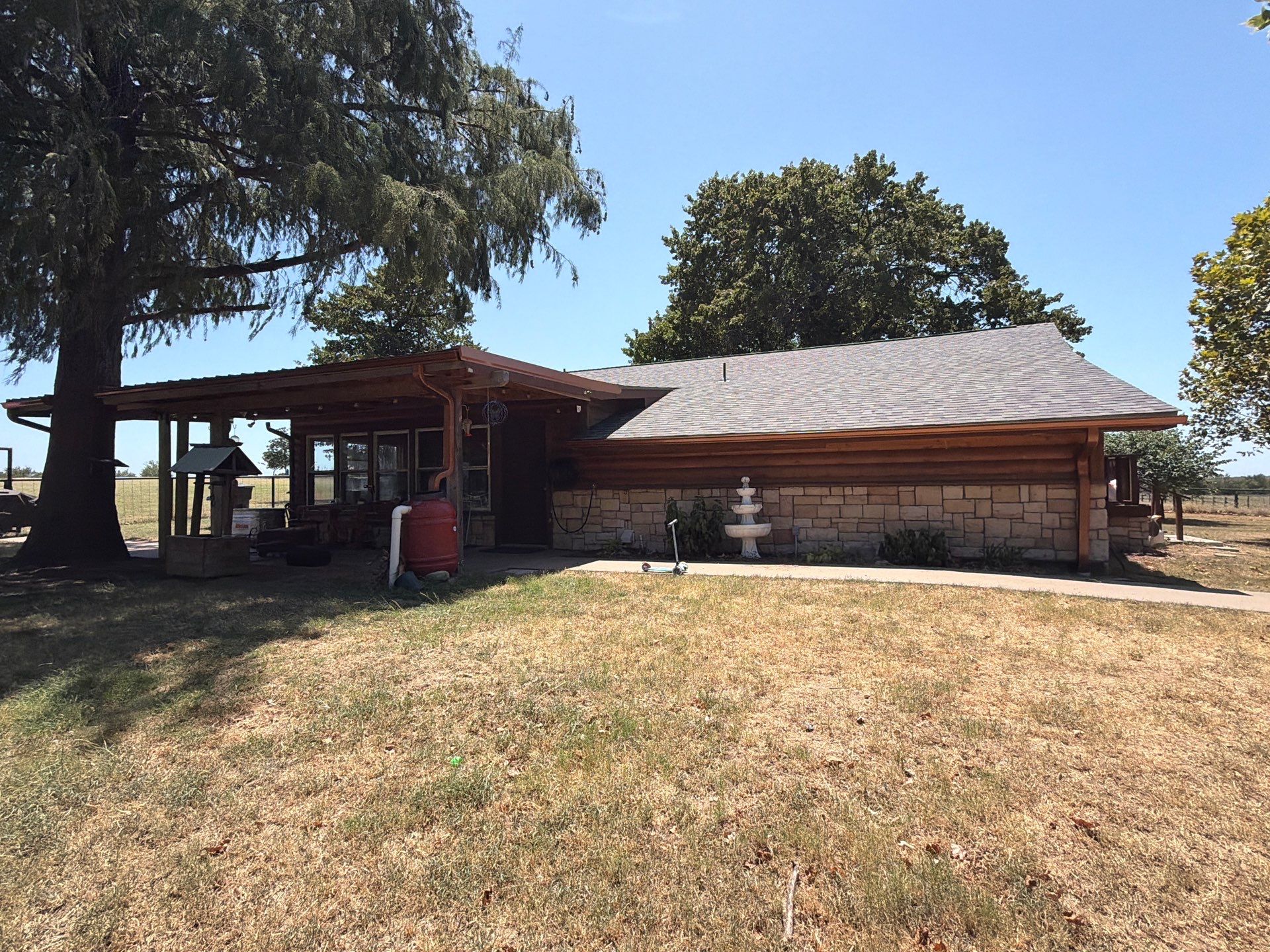 Hail damage restoration by In & Out Construction & Remodeling, LLC