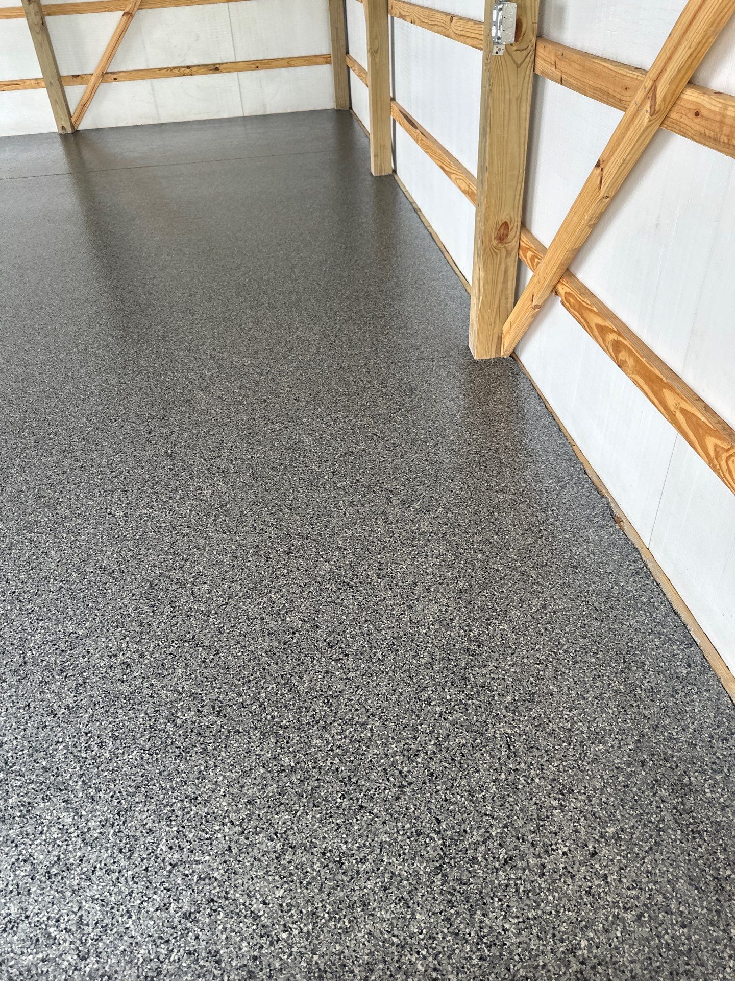 Garage Floor Coating using Nightfall by My Garage Floor Guys