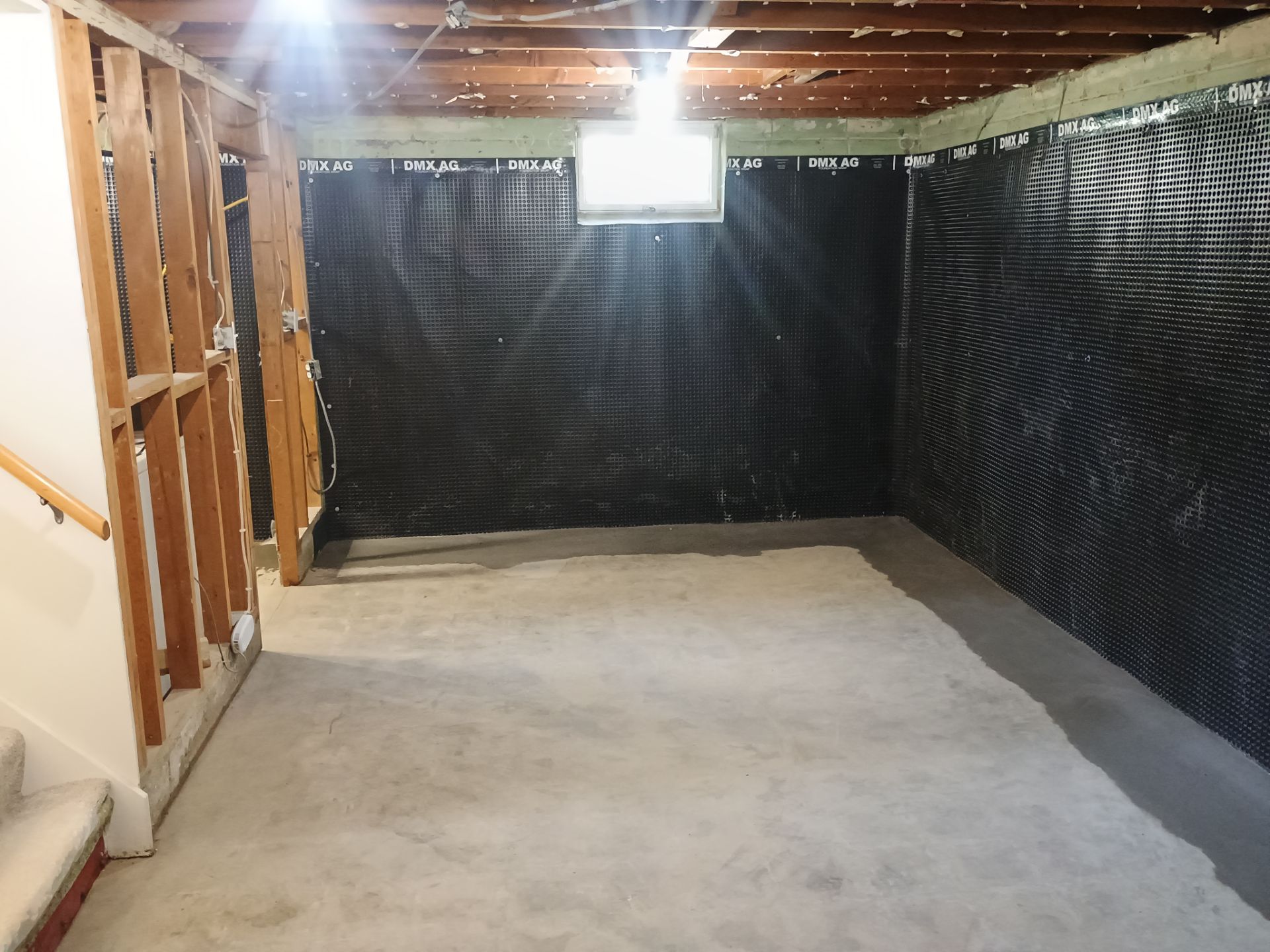 Interior Drain Tile & Wall Drainage in Southwest Minneapolis by Waterproofing Northeast