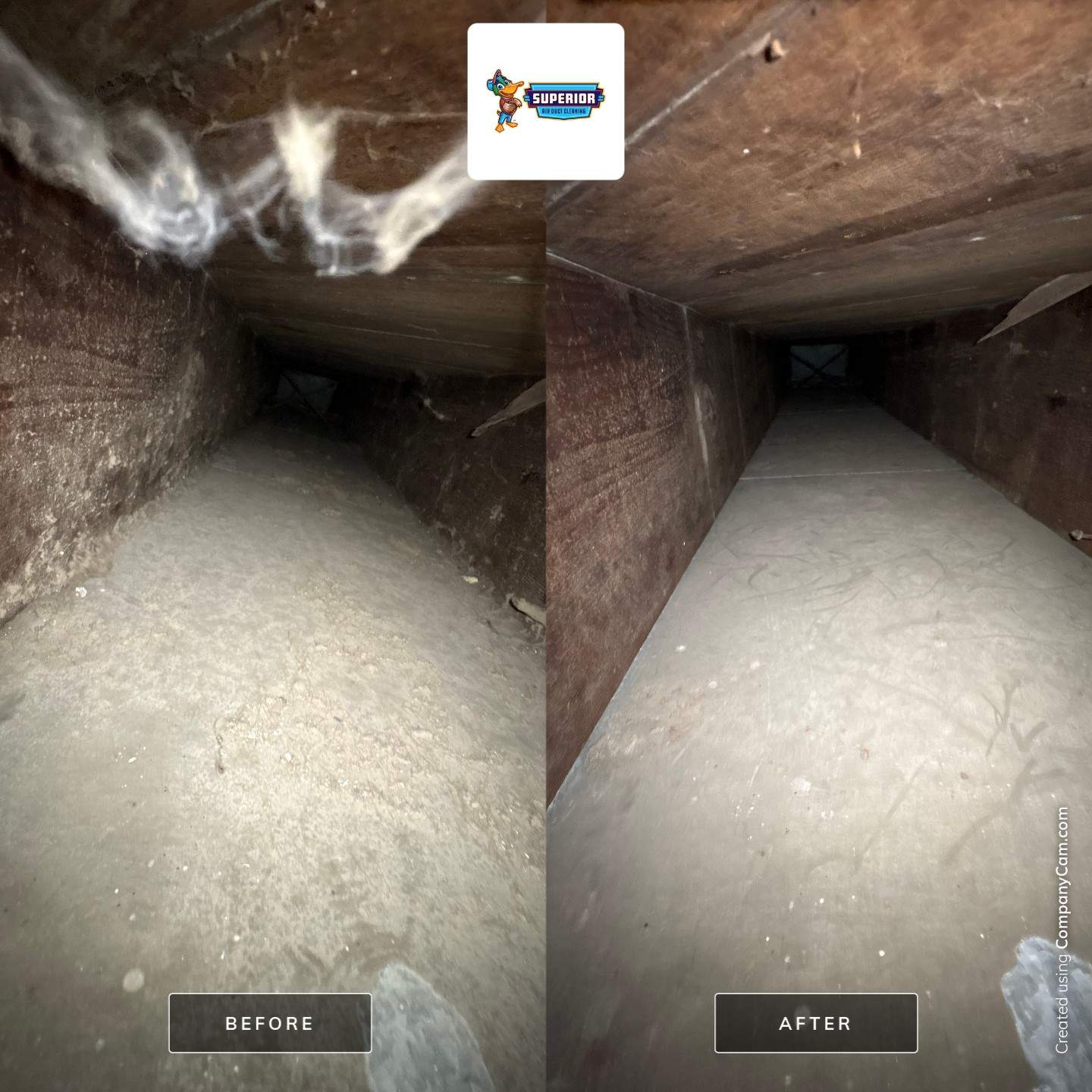 Air Duct Cleaning With a Vacuum Truck in Rochester, PA by Superior Air Duct Cleaning
