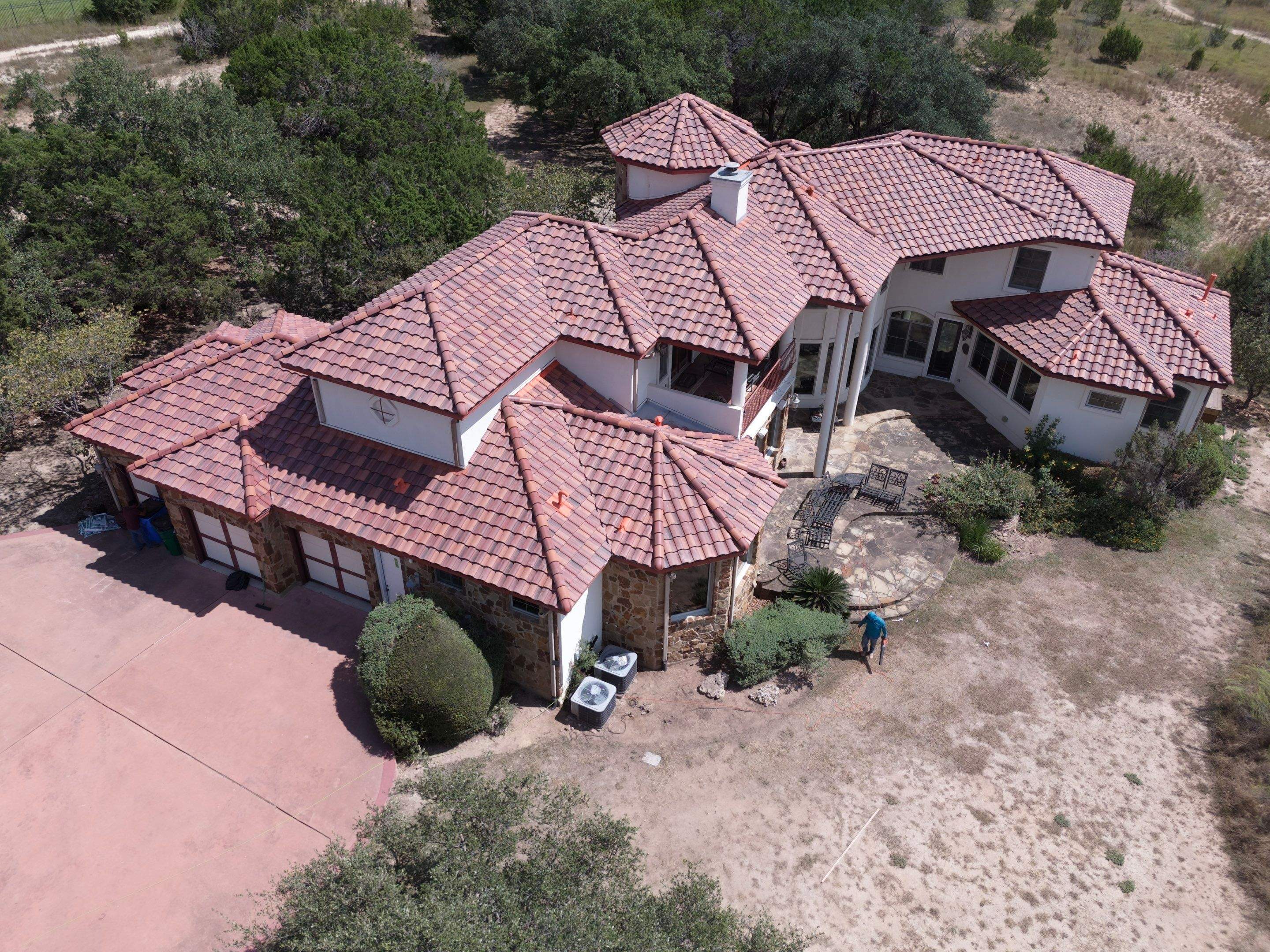 Concrete Tile Roof Replacement by Lapeyre Roofing