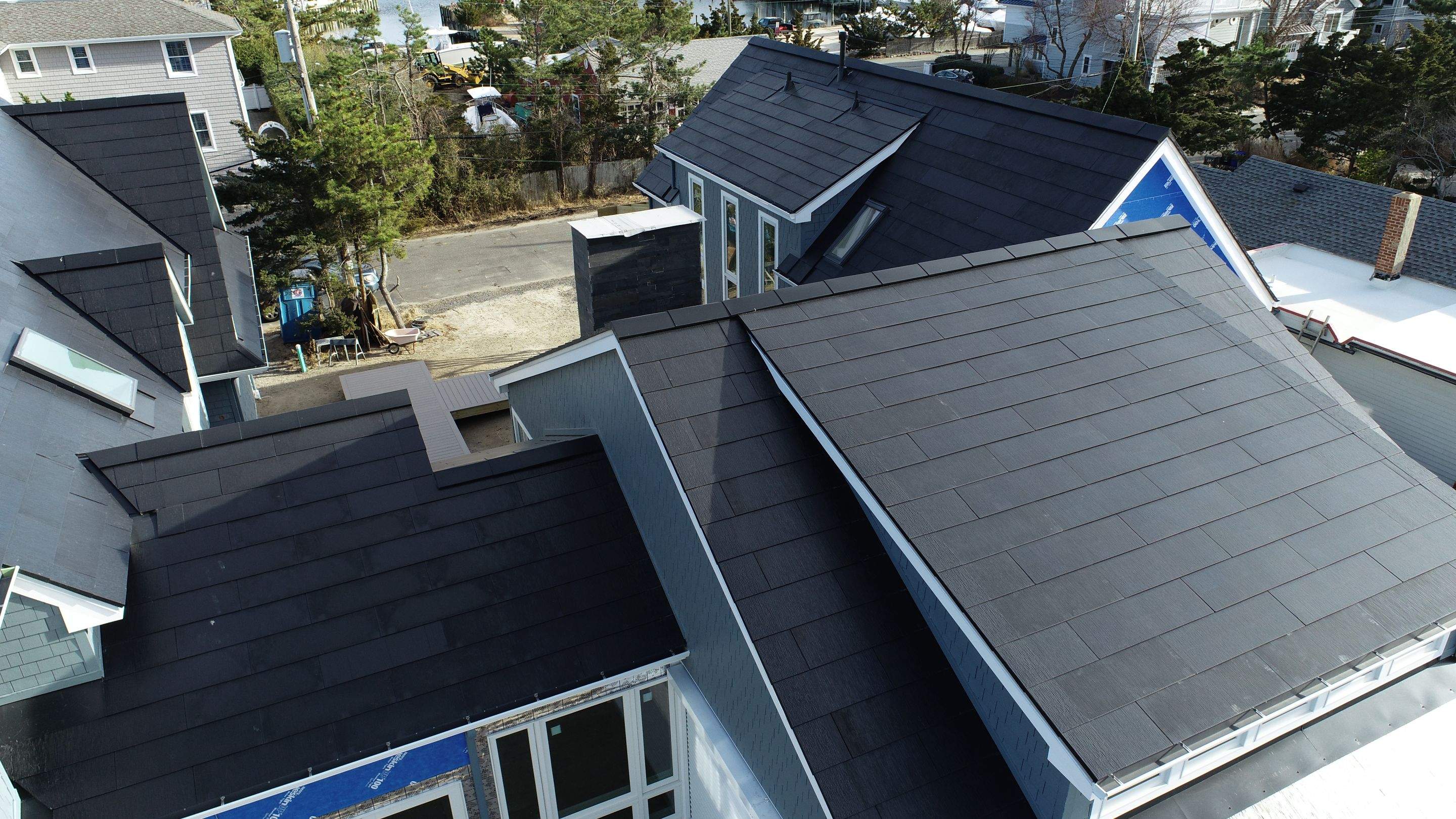 Tesla Solar Roof Long Beach Island New Jersey by American Home Contractors