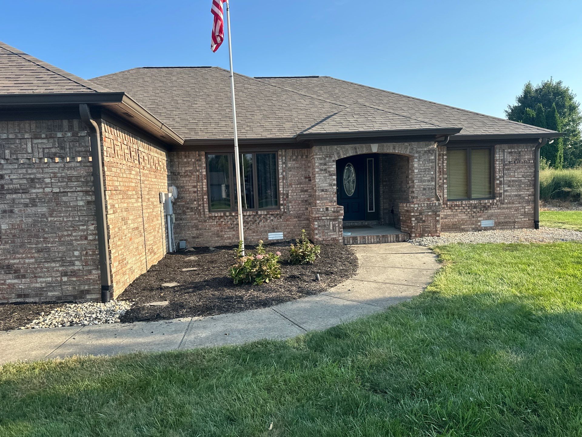 Project in Mooresville by Moss Roofing