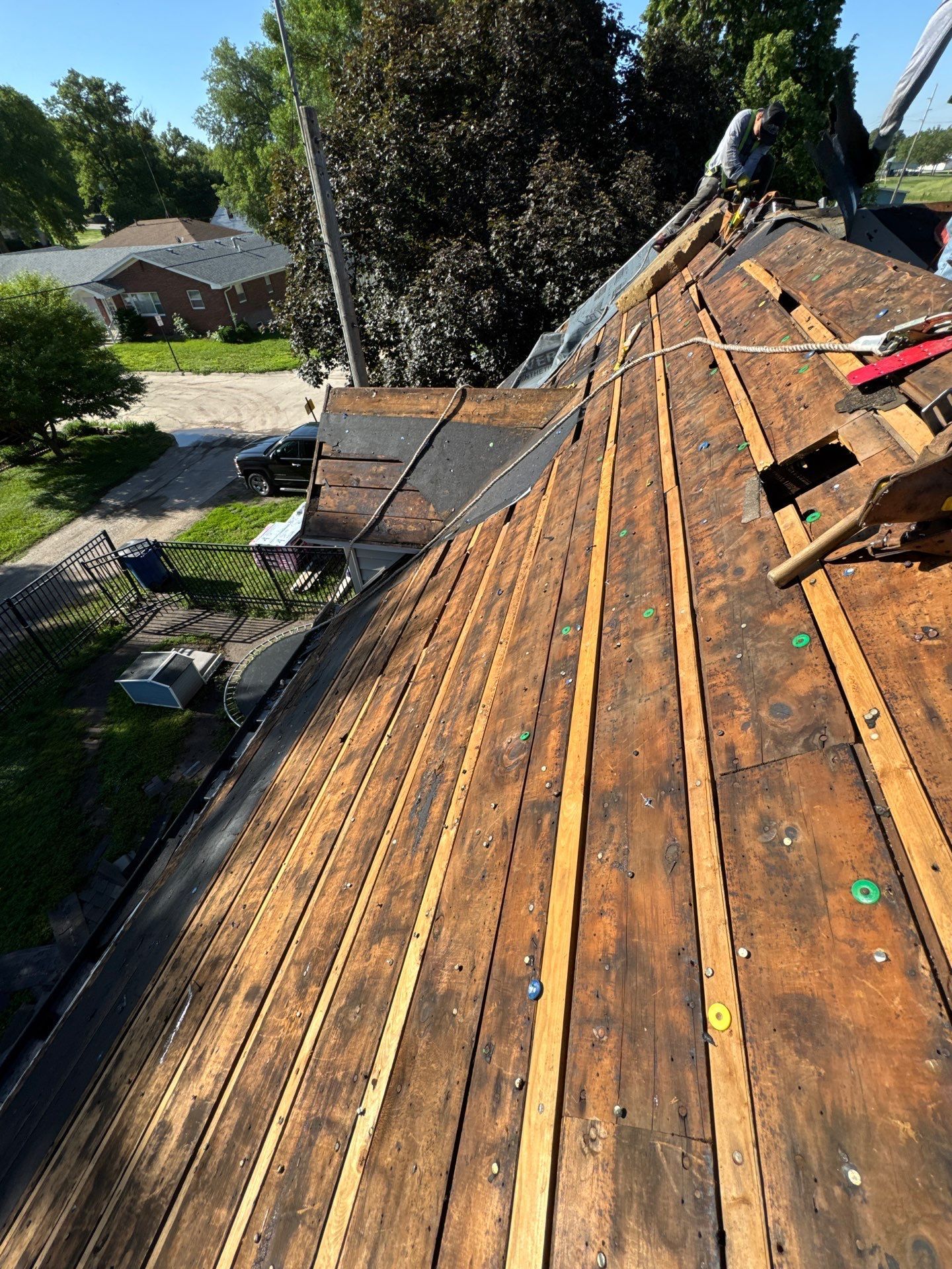 Roof Replacement with New OSB Decking in West Point, NE by Crows Roofing LLC