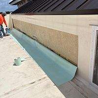 24ga 1.5" Mechanical Seam Mansard Brown  by Total Roofing System The Metal Roof Experts