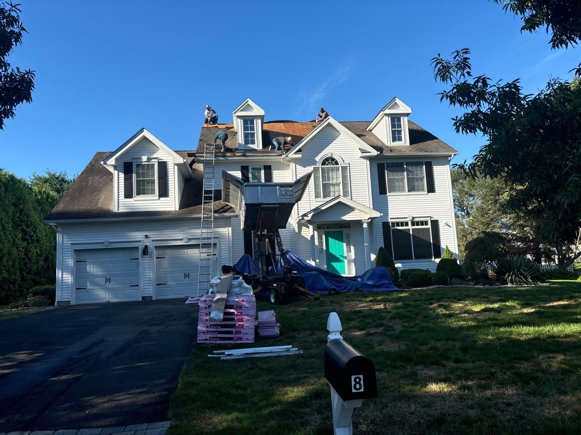 Residential Roofing Installation using Owens Corning TruDefinition Duration AR - Driftwood by A Plus Exterior