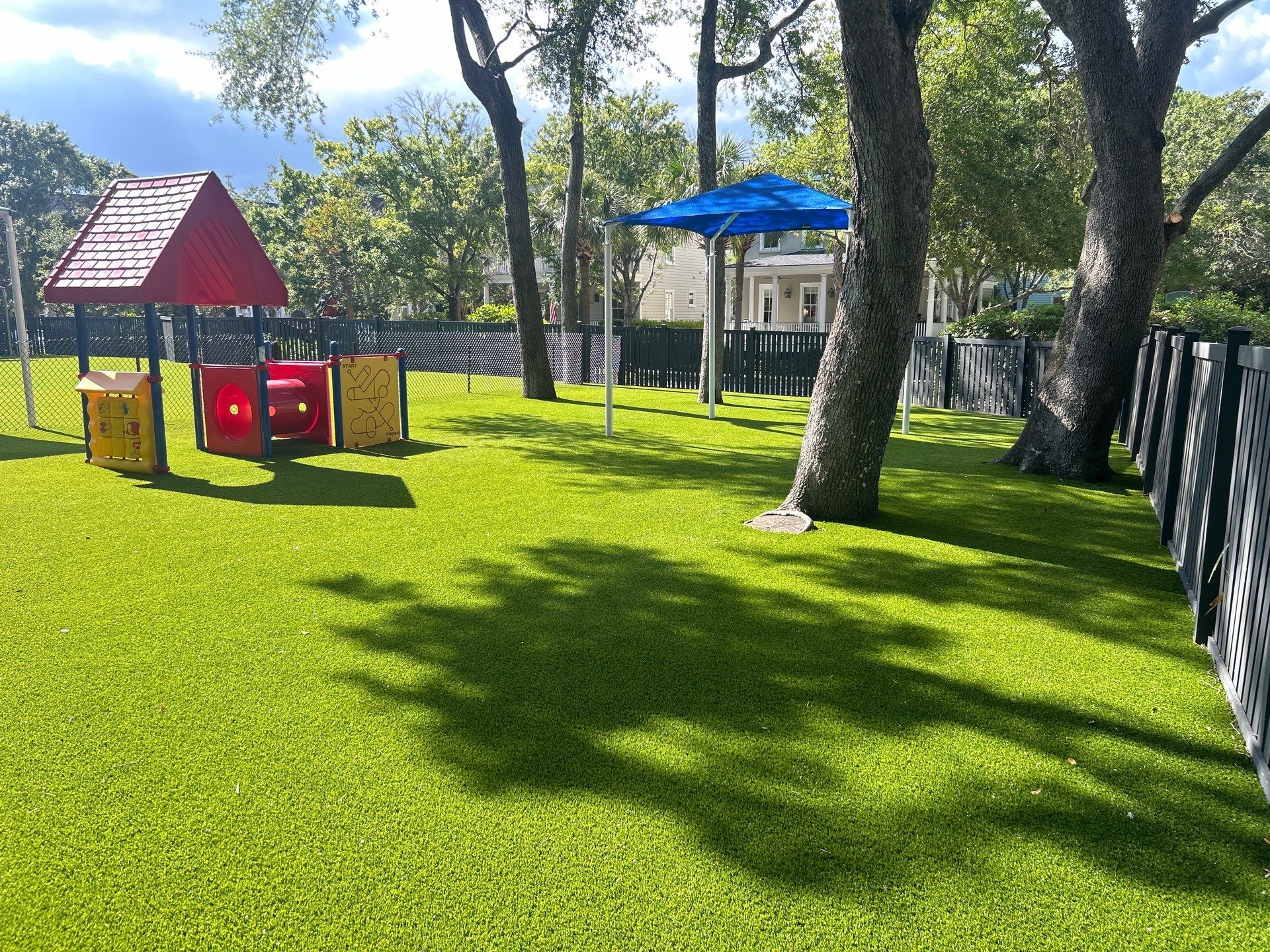 Creme de La Creme Turf Soccer Field and Playground in Mt Pleasant by Southwest Greens Midwest