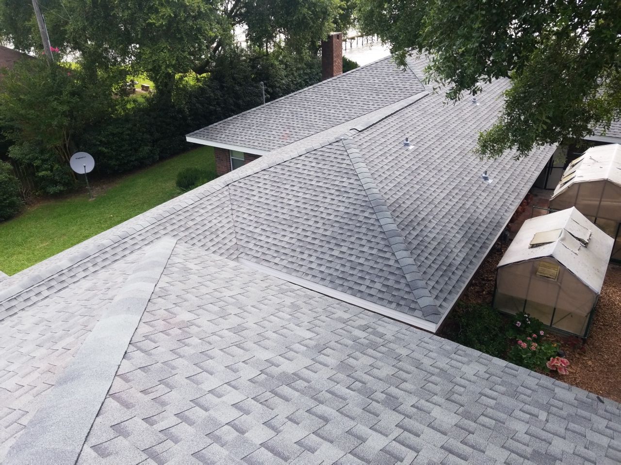 Residential Roofing Installation using Roof Replacement by American Roofing & Construction LLC