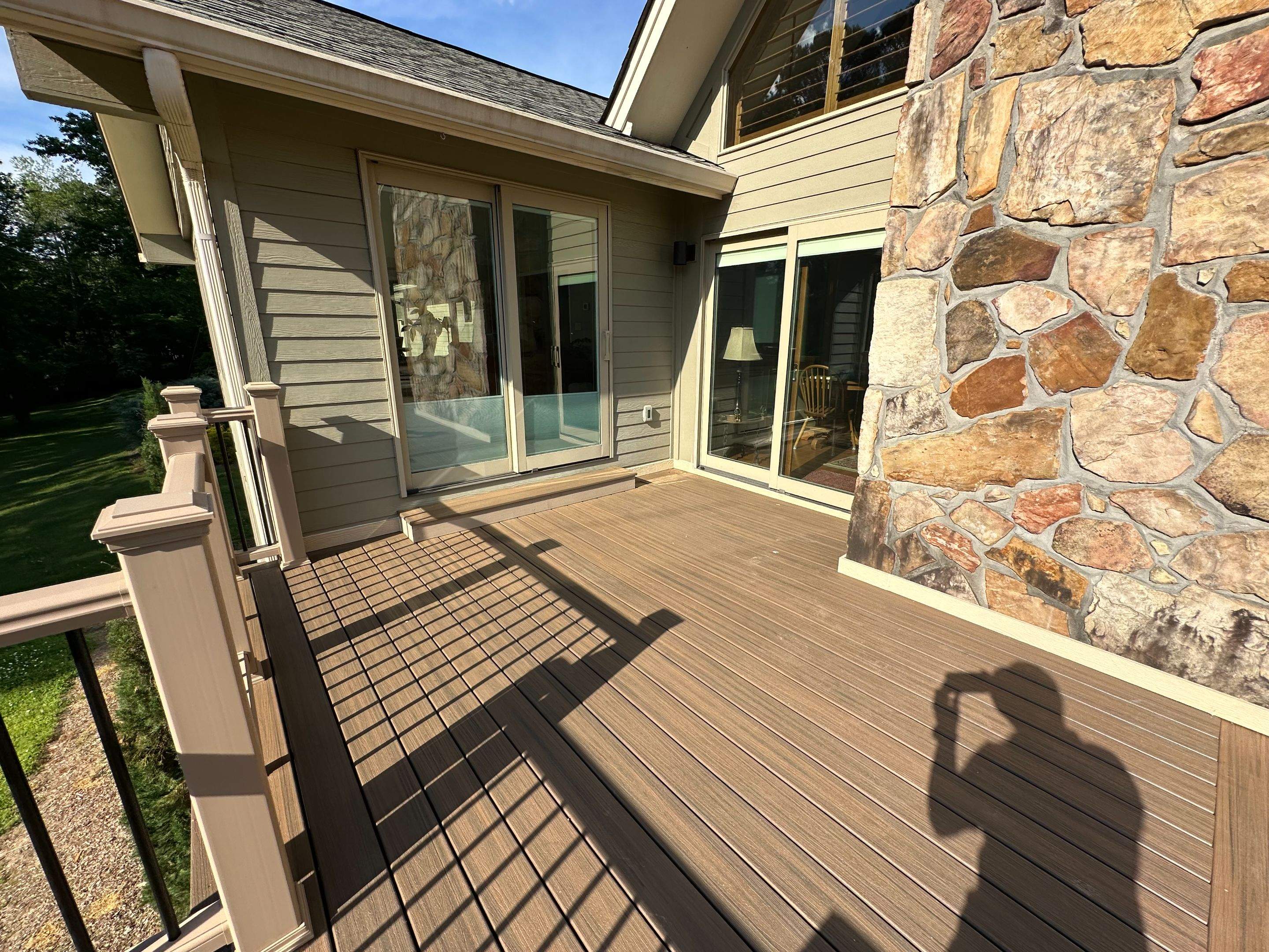 Dewey Deck Rebuild with Awning in Buford by Craftsman Deck Builders