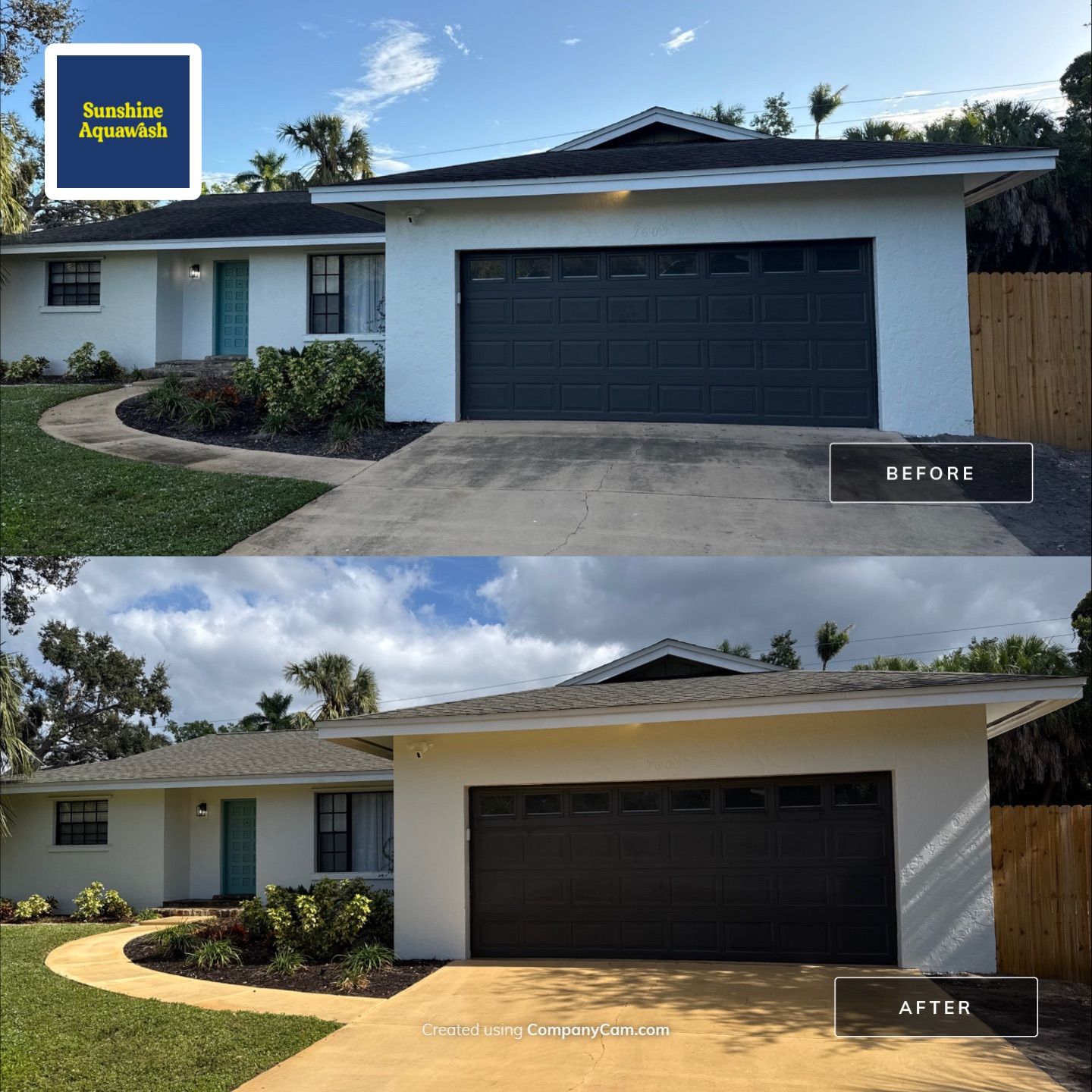 Complete Roof, Pool Deck, and Driveway Cleaning in Catalina Community, Bradenton, FL by Sunshine AquaWash