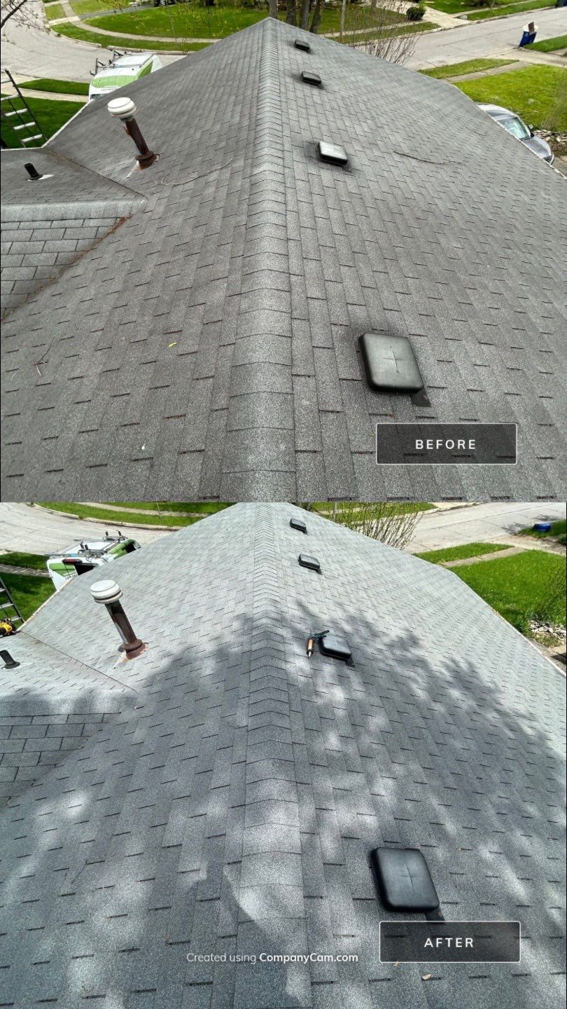 Roof Maxx Residential Before & After Pictures by Roof Maxx of Columbus, OH