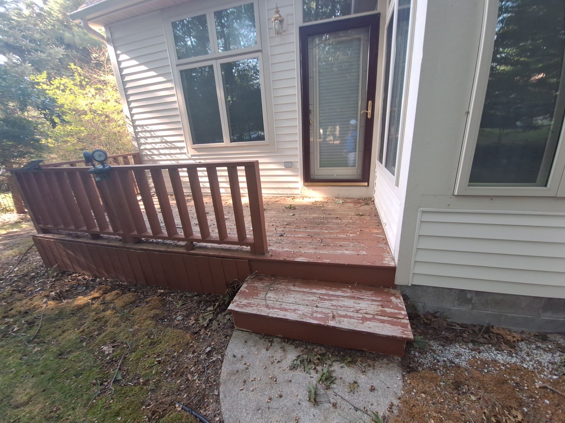 Deck washing and Solid Staining! by Gordon Painting