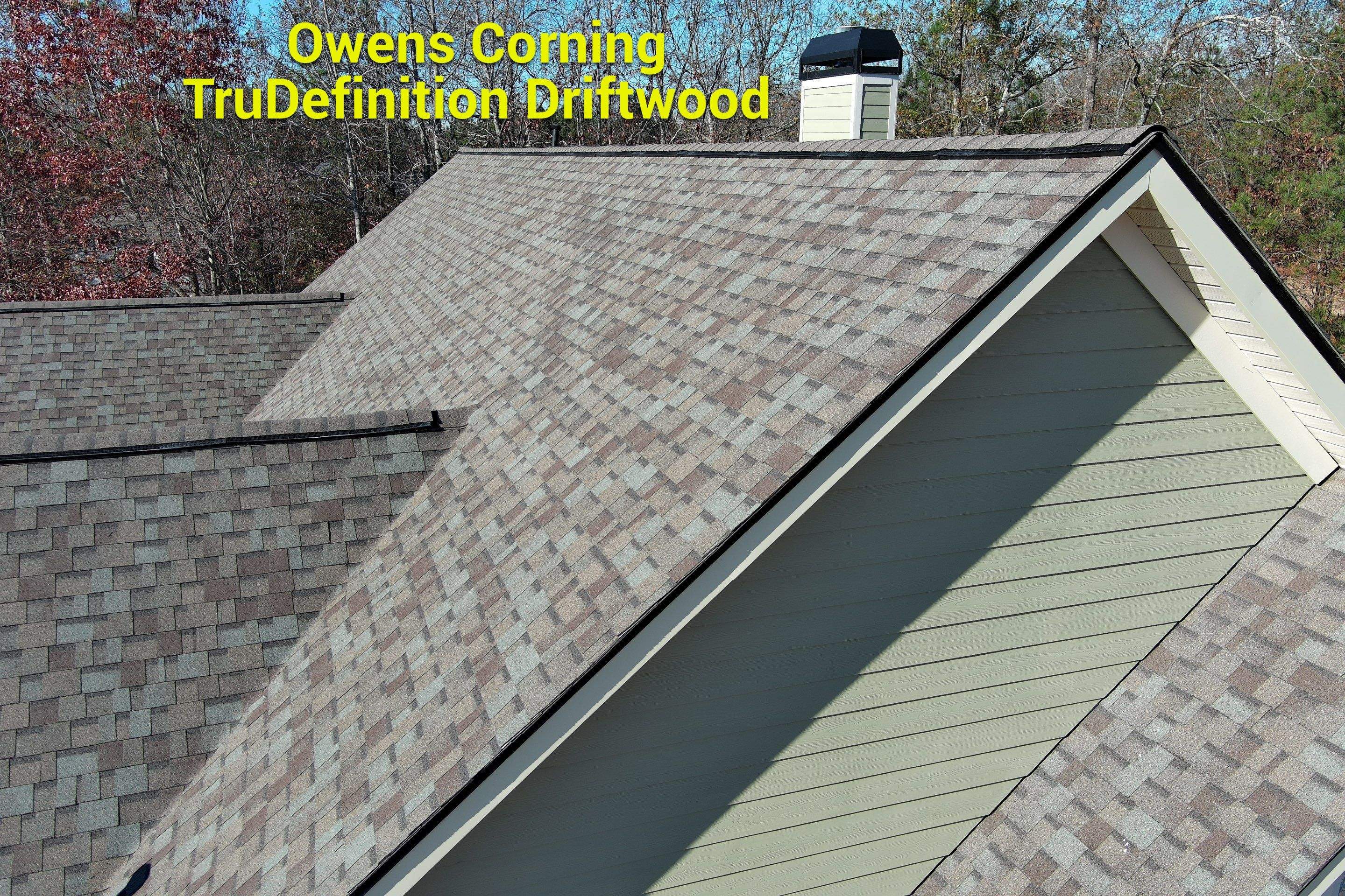 New roof installation and shingle colors by Rhino Restoration