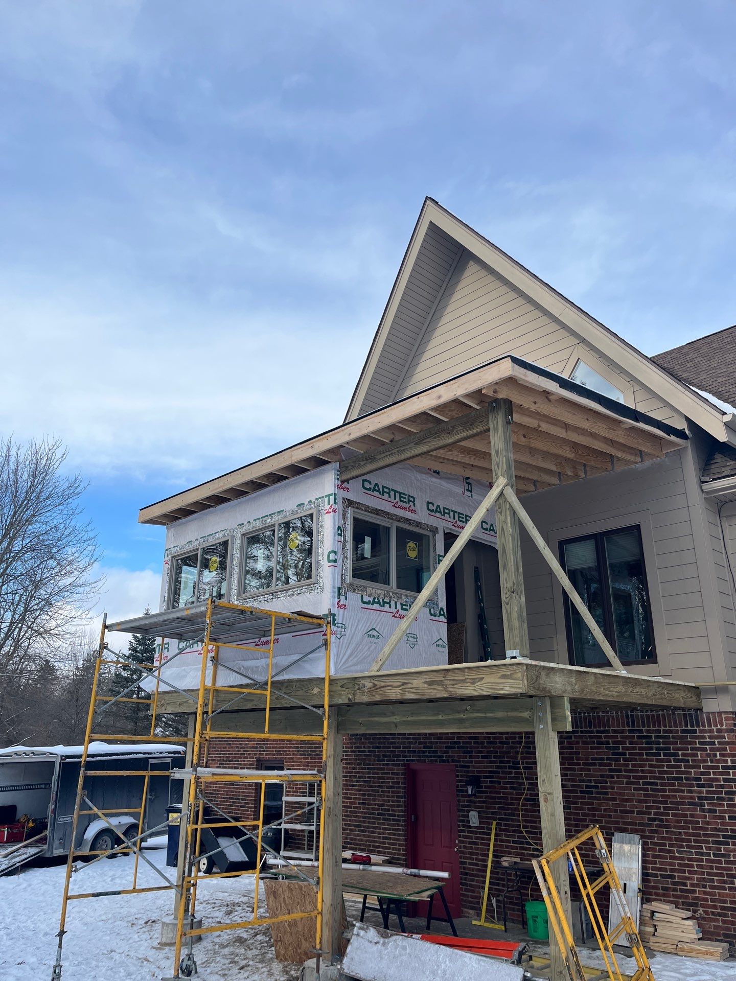 Home Addition Four Season by Clark Builders LLC