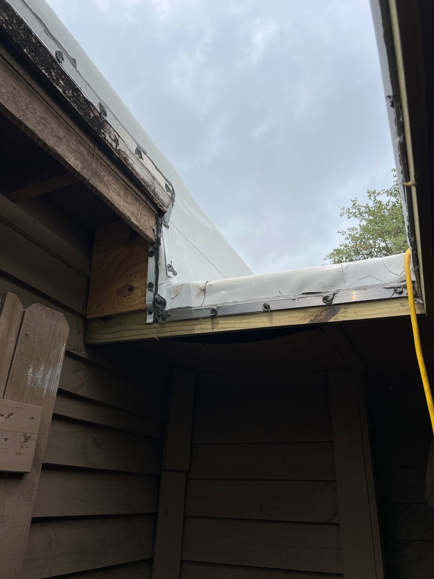 Cartoon Roof turned TPO Elegant by Bayfront Roofing and Construction