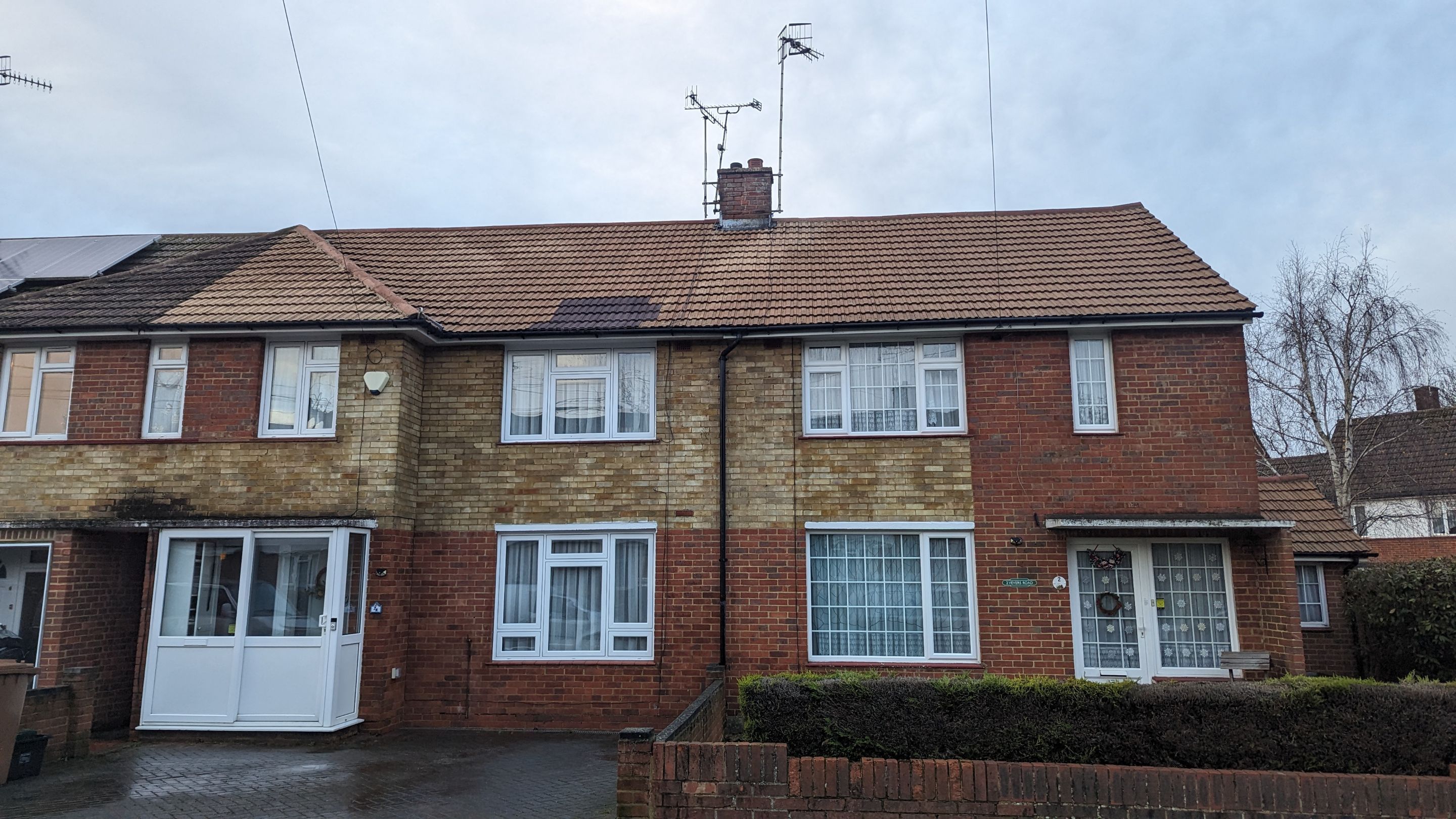 Roof Cleaning and Biocide Treatment using Honda 15lpm Low Pressure Washing Machine by Ges Exterior Cleaning ltd