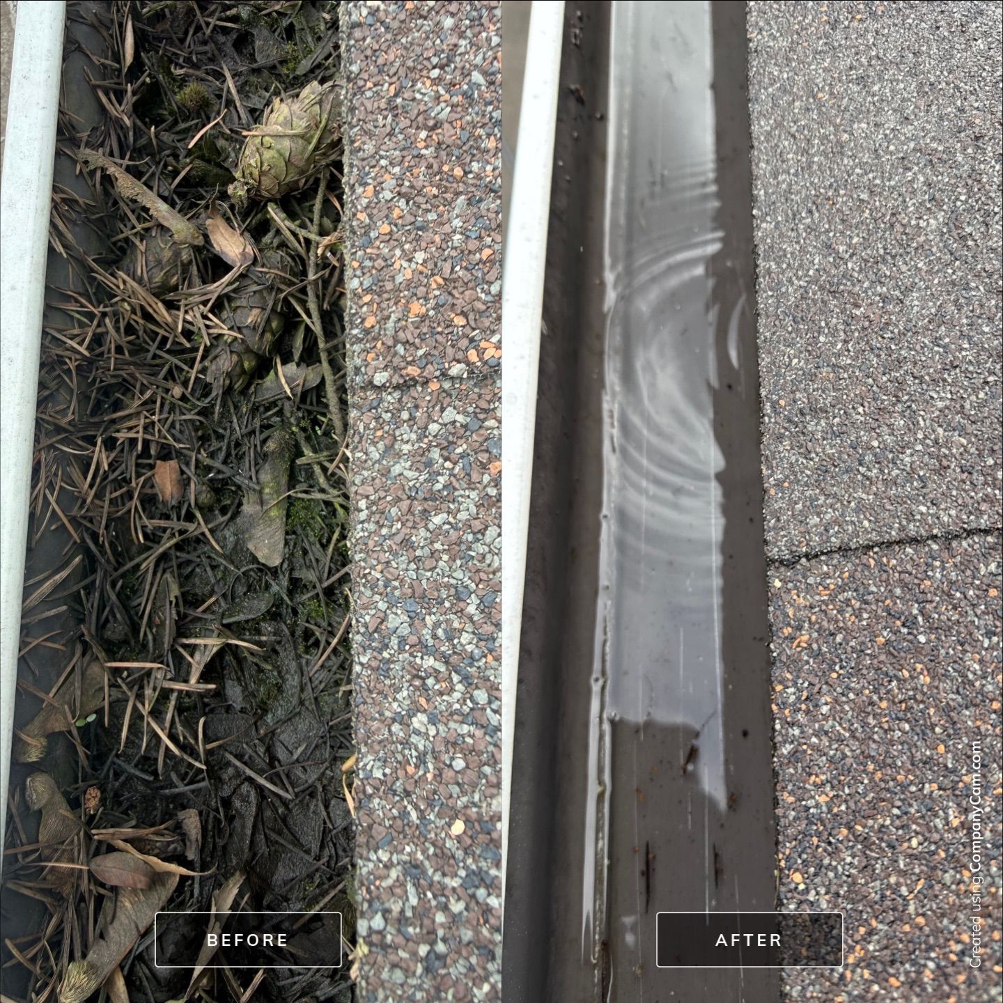 Major Gutter Cleanup - Keizer by Rolling Suds of Oregon Coast – Salem