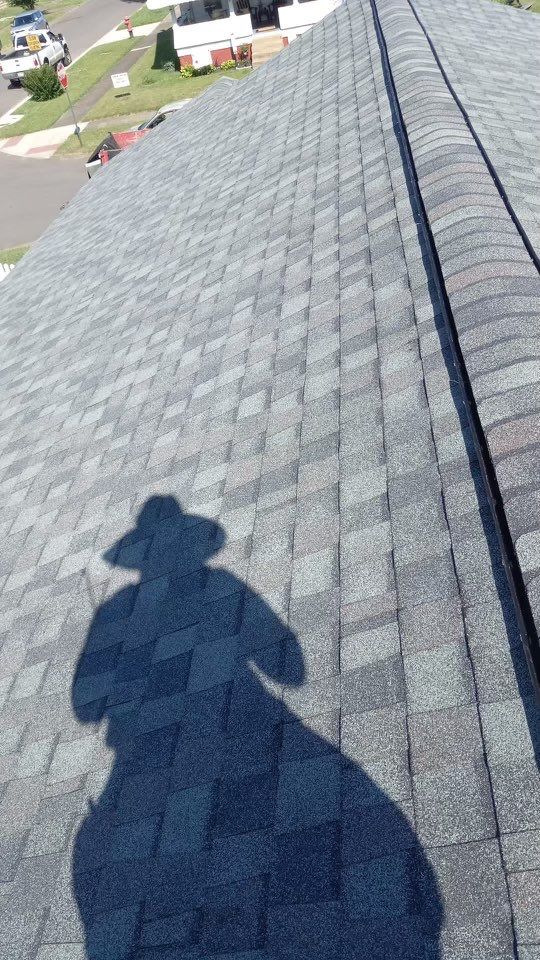 Residential Roofing Installation using Certainteed Landmark Shingles Colonial Slate Color by Secure Construction Company Inc