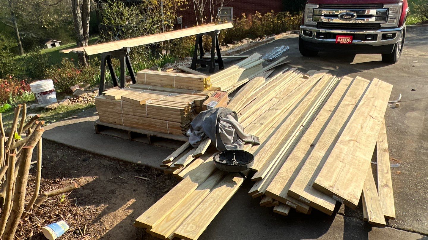 Shades Pointe Lane - Deck Installation  by Pillar and Pine