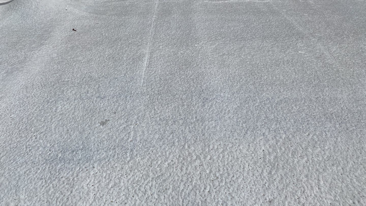 Polyurethane foam roof refurbish and recoating by Straight Edge Roofing Inc