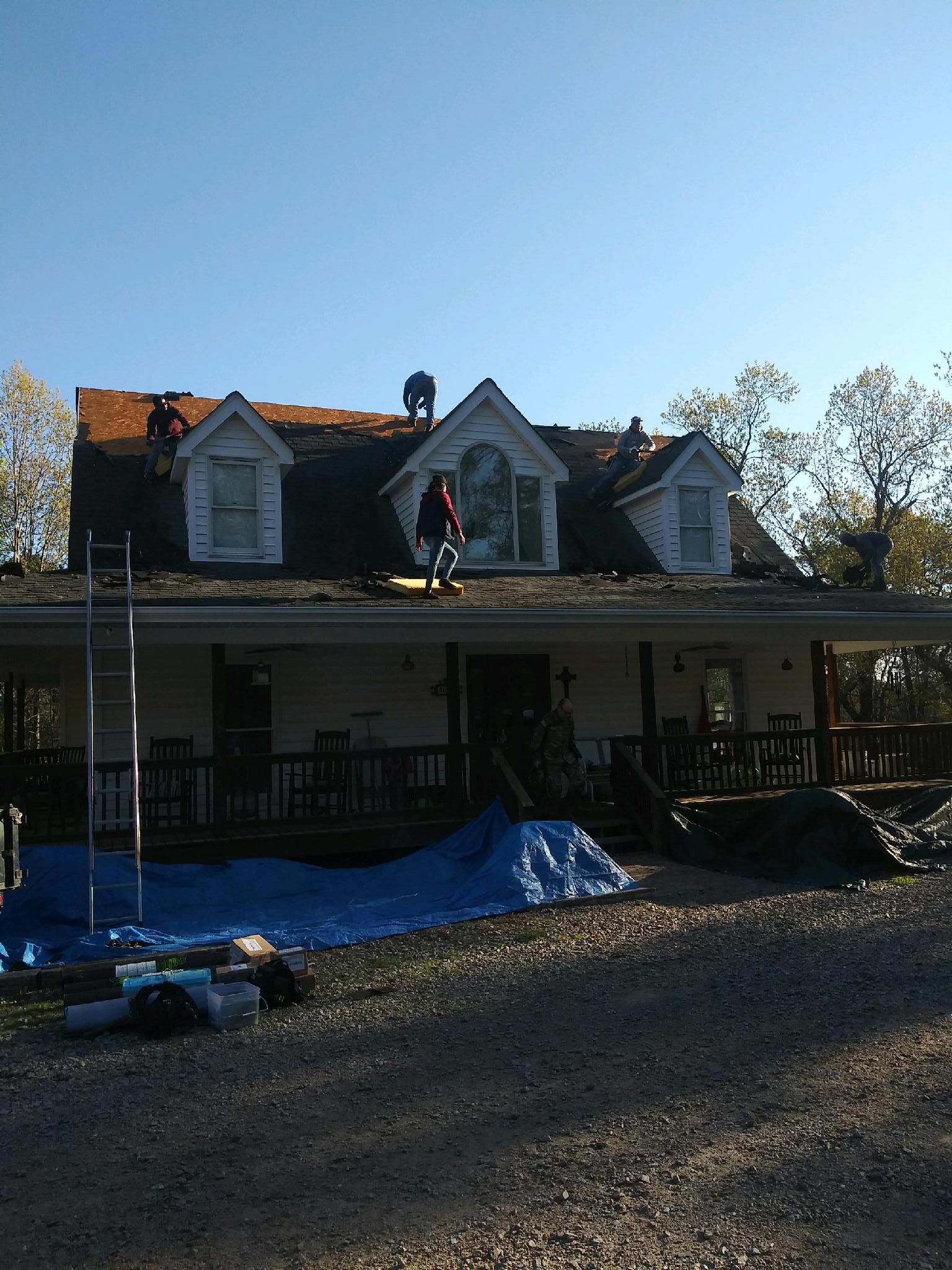 Metal Roofing 1158 Cypress Church Rd Re-roof - Metal Roofing by American Roofing NC