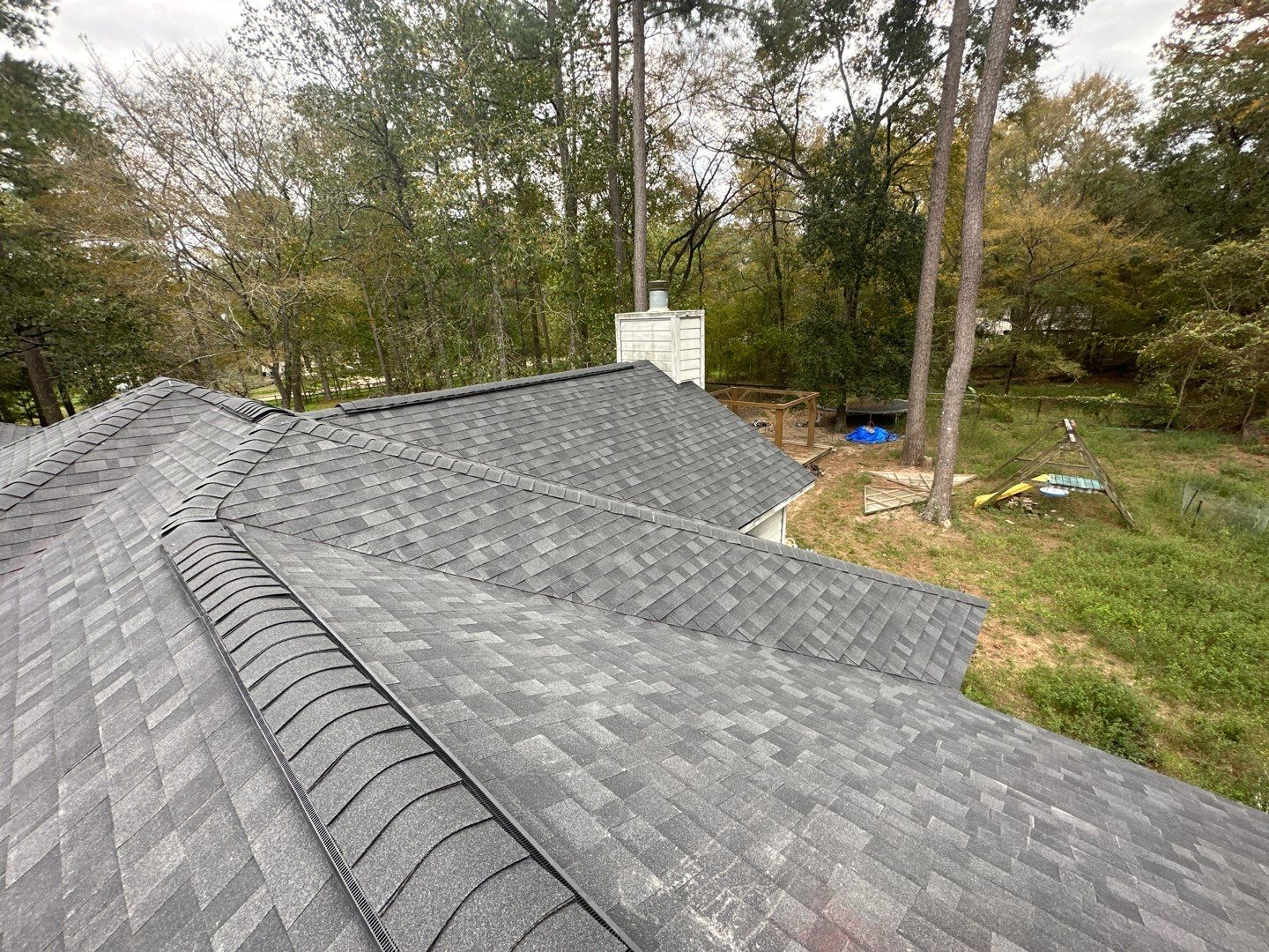 Residential Roofing Installation using Owen's Corning Duration (Lifetime) Shingles by Roof Repair Company