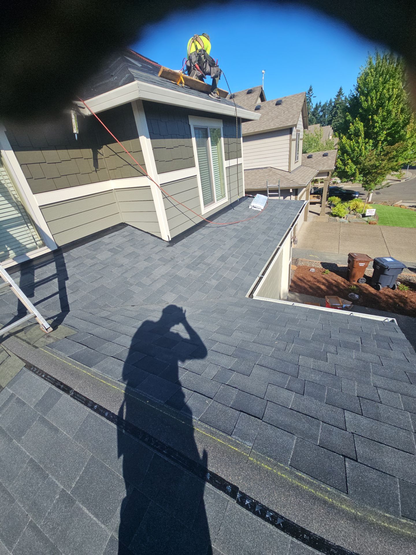 Project in Oregon City by Tom Leach Roofing
