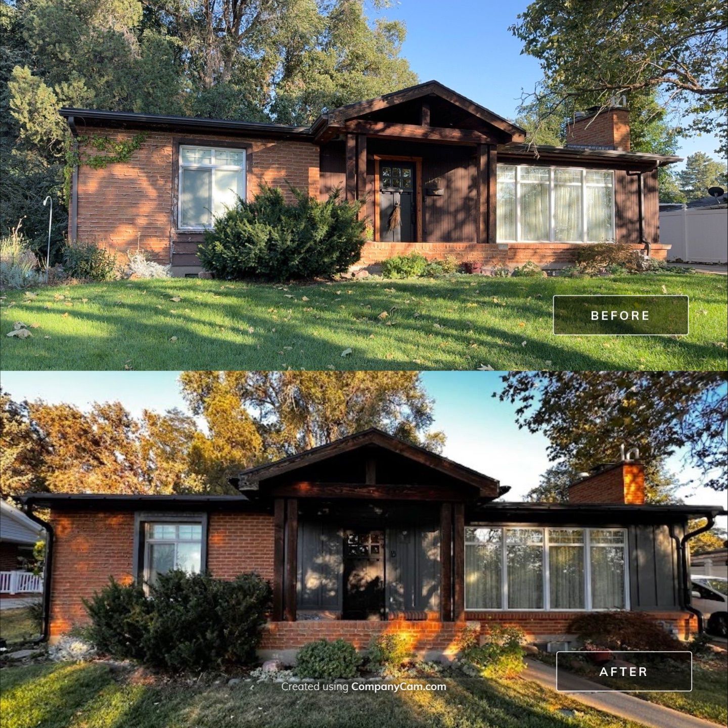 Bountiful | Hardie Mixed Siding & Detached Garage | Iron Gray by Ideal Siding Utah