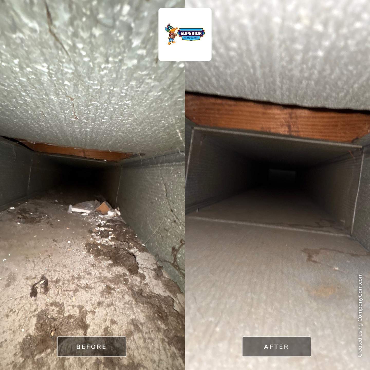 Air Duct Cleaning With a Vacuum Truck in Coraopolis, PA by Superior Air Duct Cleaning