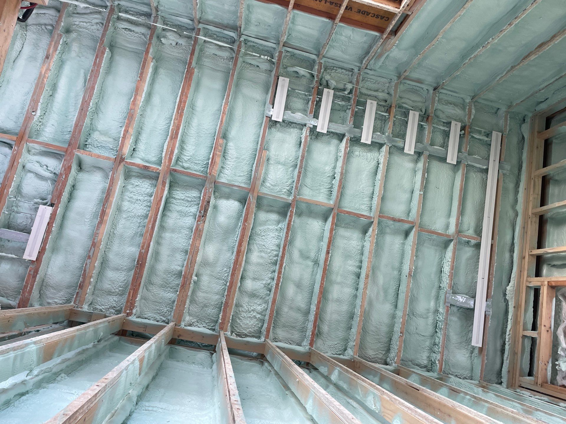 New Construction using Closed Cell Spray Foam by NYS Foam & Energy