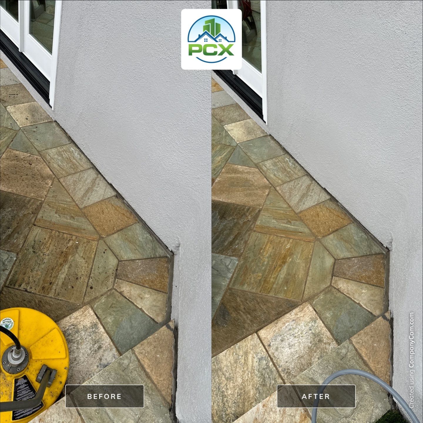 No chemical pressure wash by Property Cleaning Experts