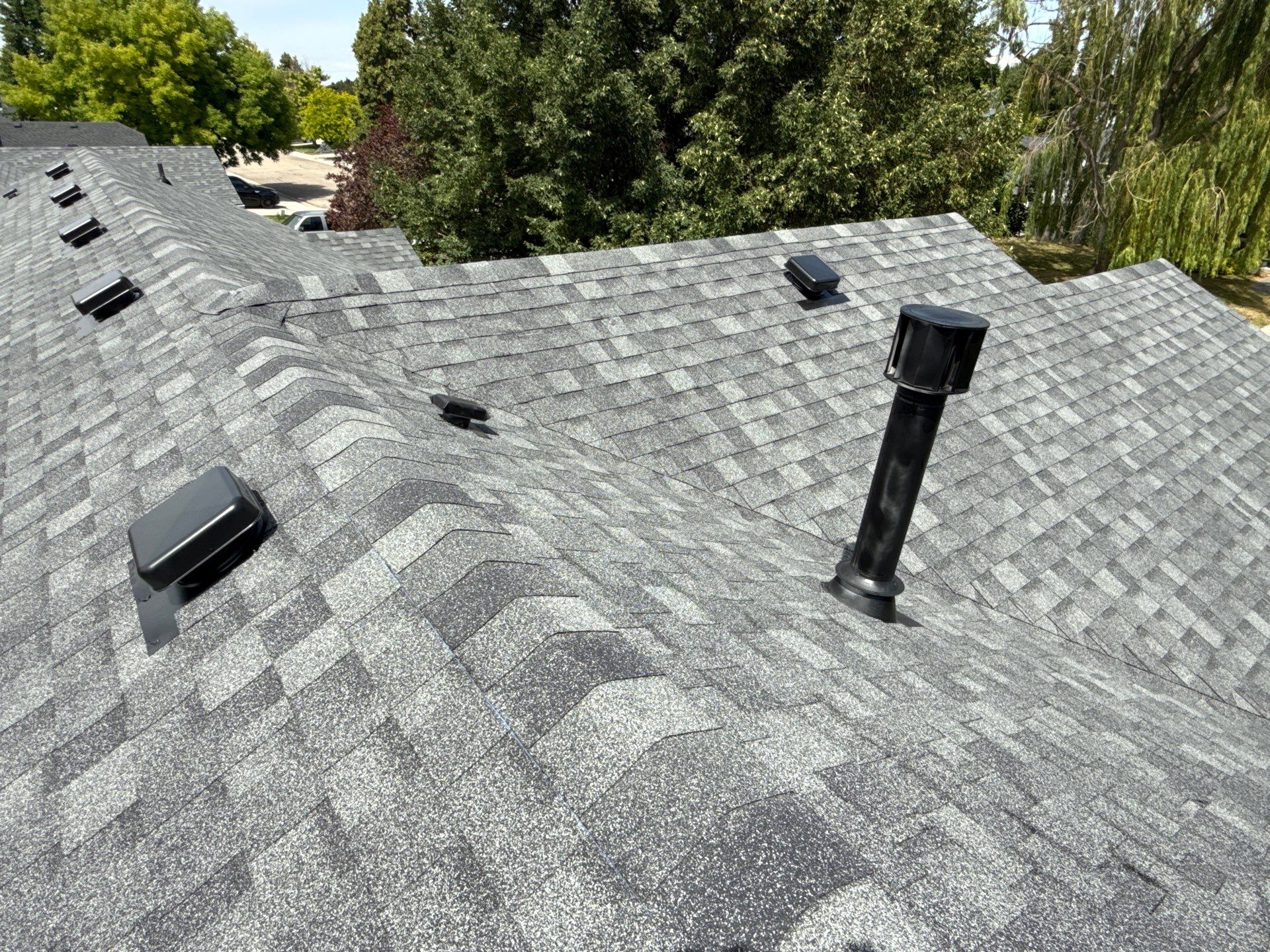 Full Residential Roof Replacement in Kuna Featuring Architectural Shingles by Olive Roofing