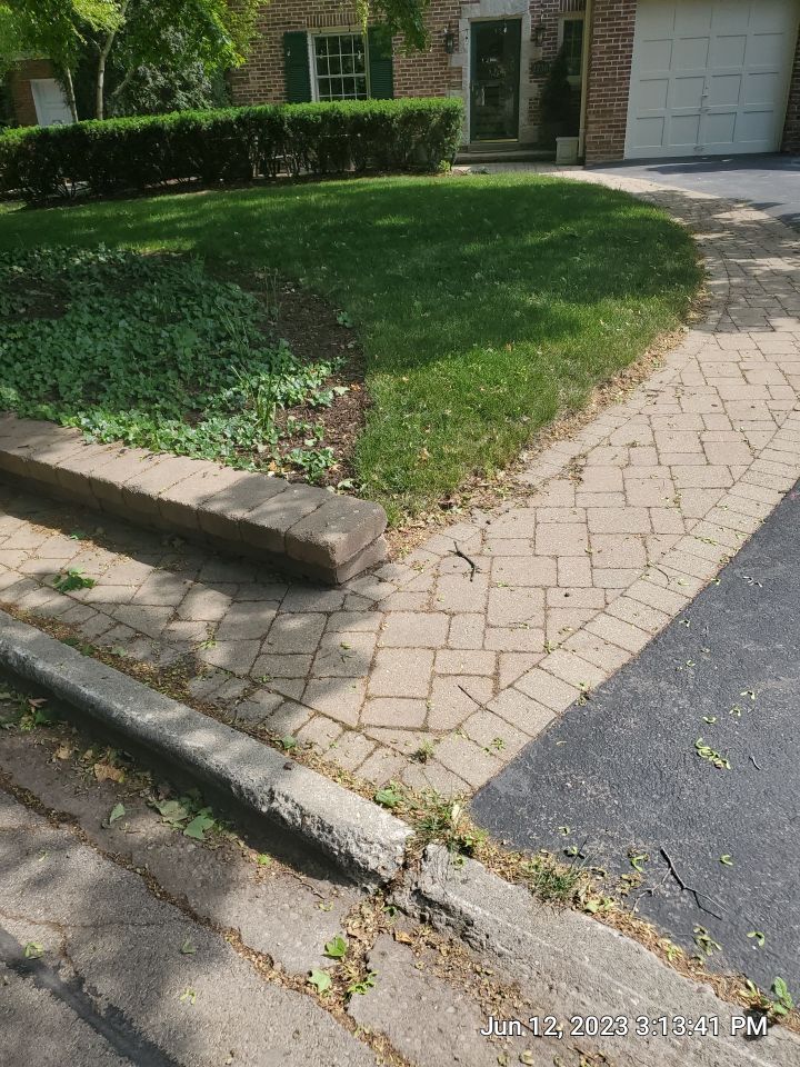 brick paver repair, clean and seal using Surebond SB-1300 by Northern Power Washing LLC.