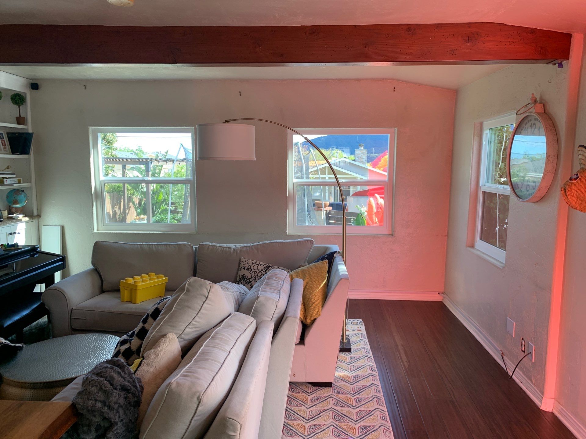 Window Installation using Black Anlin windows by American Window Company
