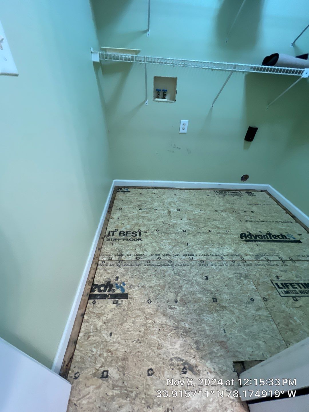 Caving Floor Flooring Repair in Oak Island, NC by RGR Construction and Roofing, LLC