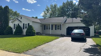 Completed gutter protection installation in Naperville, IL 60565