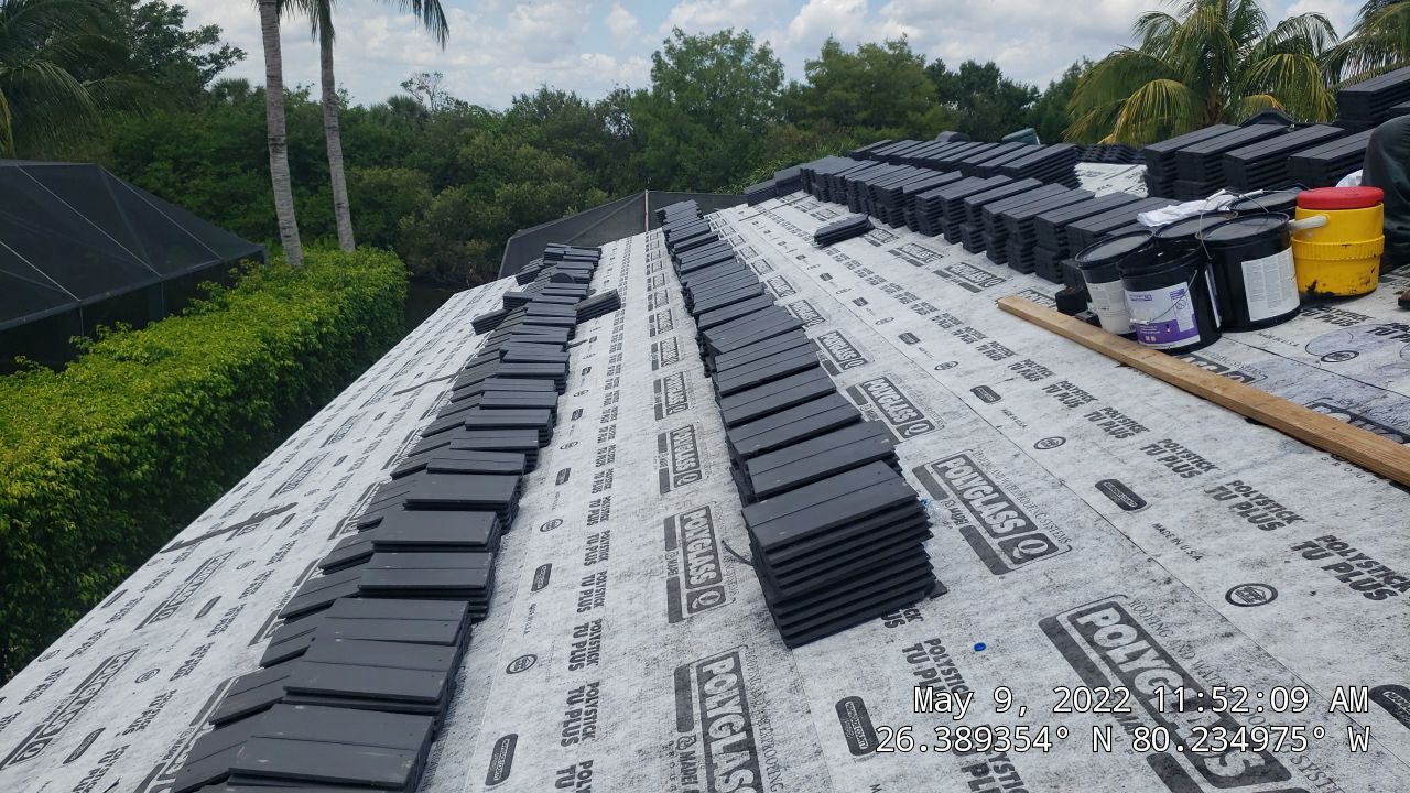 Residential Roofing Installation using WestLake Roofing Tile by BLUES BROTHERS CONSTRUCTION CORP